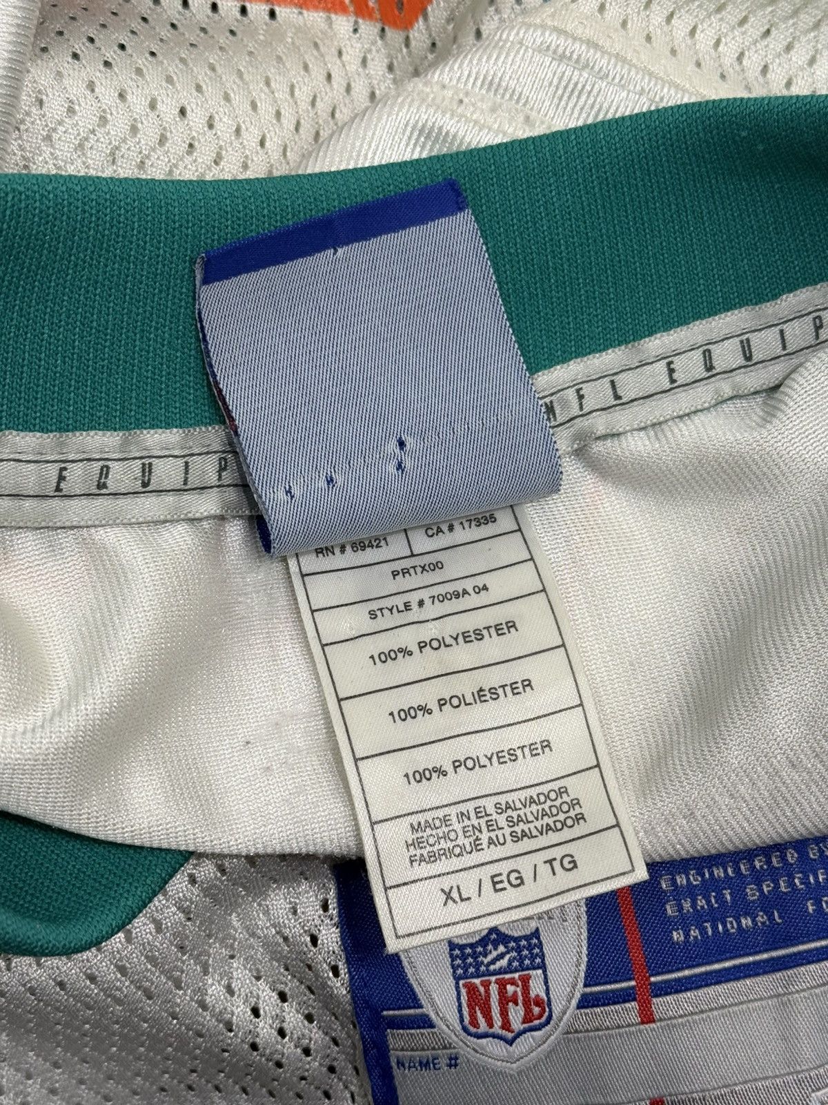 Reebok Vintage Reebok NFL Miami Dolphins #34 Ricky Williams Jersey Size US XL / EU 56 / 4 - 8 Thumbnail