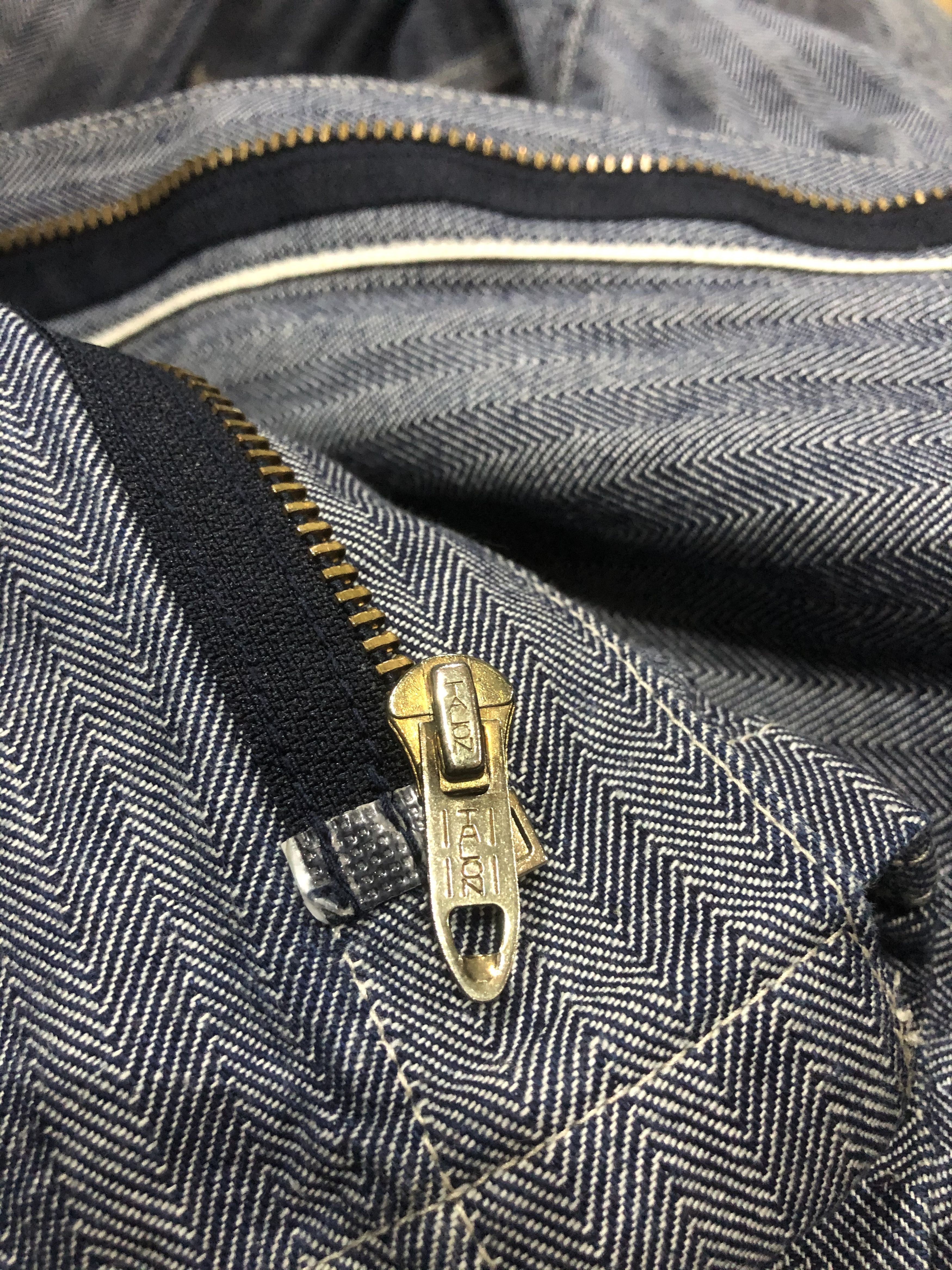 Sugar Cane Sugar Cane HBT Herringbone Twill Selvedge Work Jacket Size US M / EU 48-50 / 2 - 6 Thumbnail