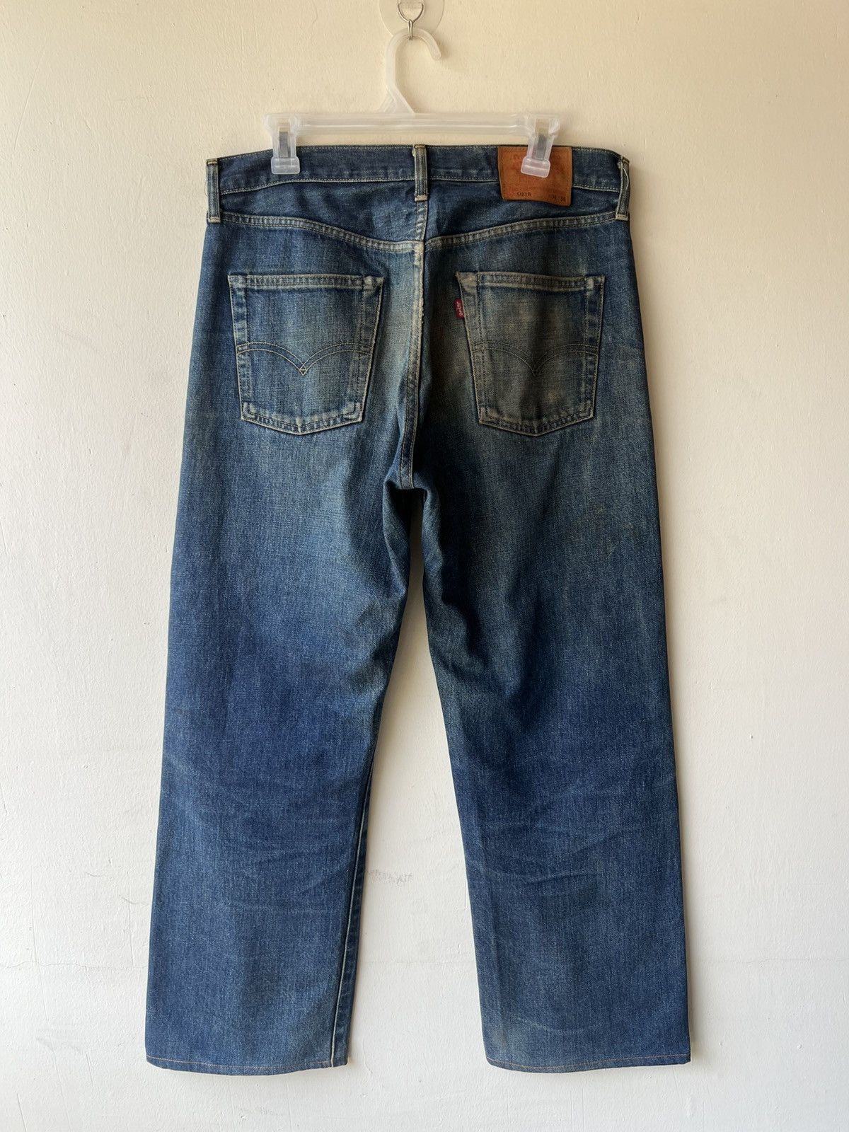 Levi's VTG 1994 Levi’s 503B XX Big E Dirty Mud Denim Selvedge Jeans Size US 34 / EU 50 - 21 Thumbnail