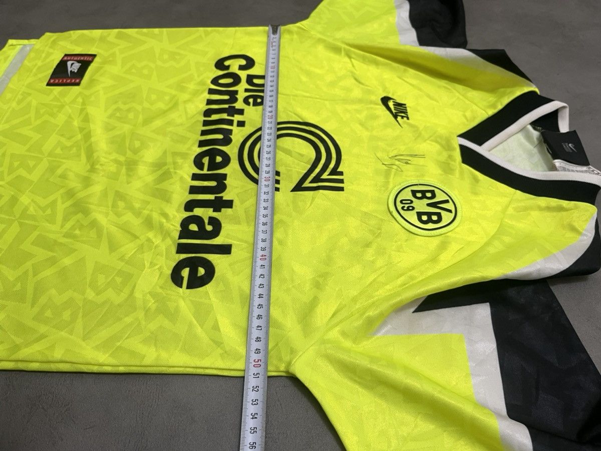 Other Vintage Borussia Dortmund 1995 1996 signed home longsleeve Size US S / EU 44-46 / 1 - 8 Thumbnail