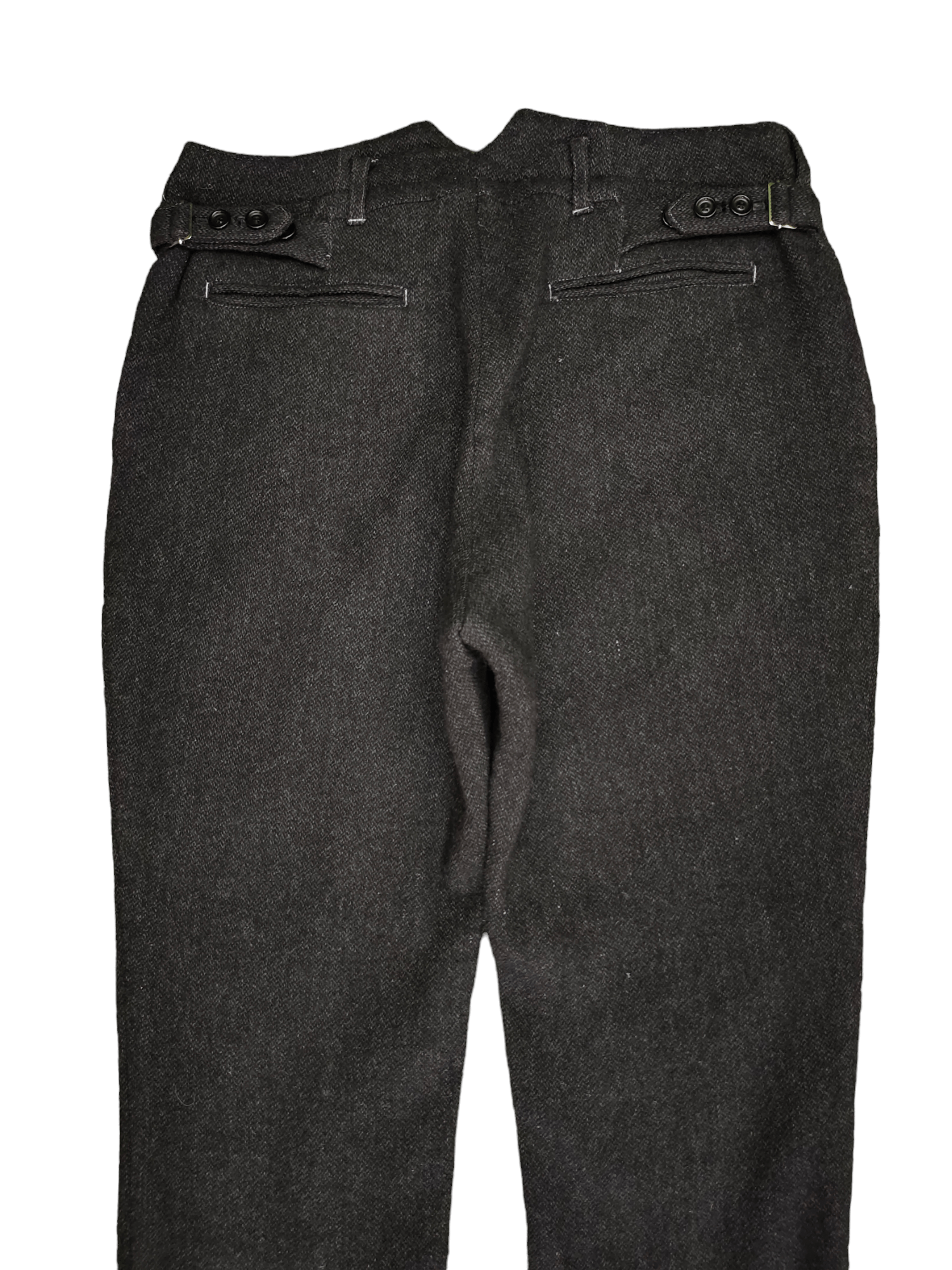 Japanese Brand EEL Japan Buckle Side Wool Pants Wwii Military Style Size US 33 - 12 Thumbnail