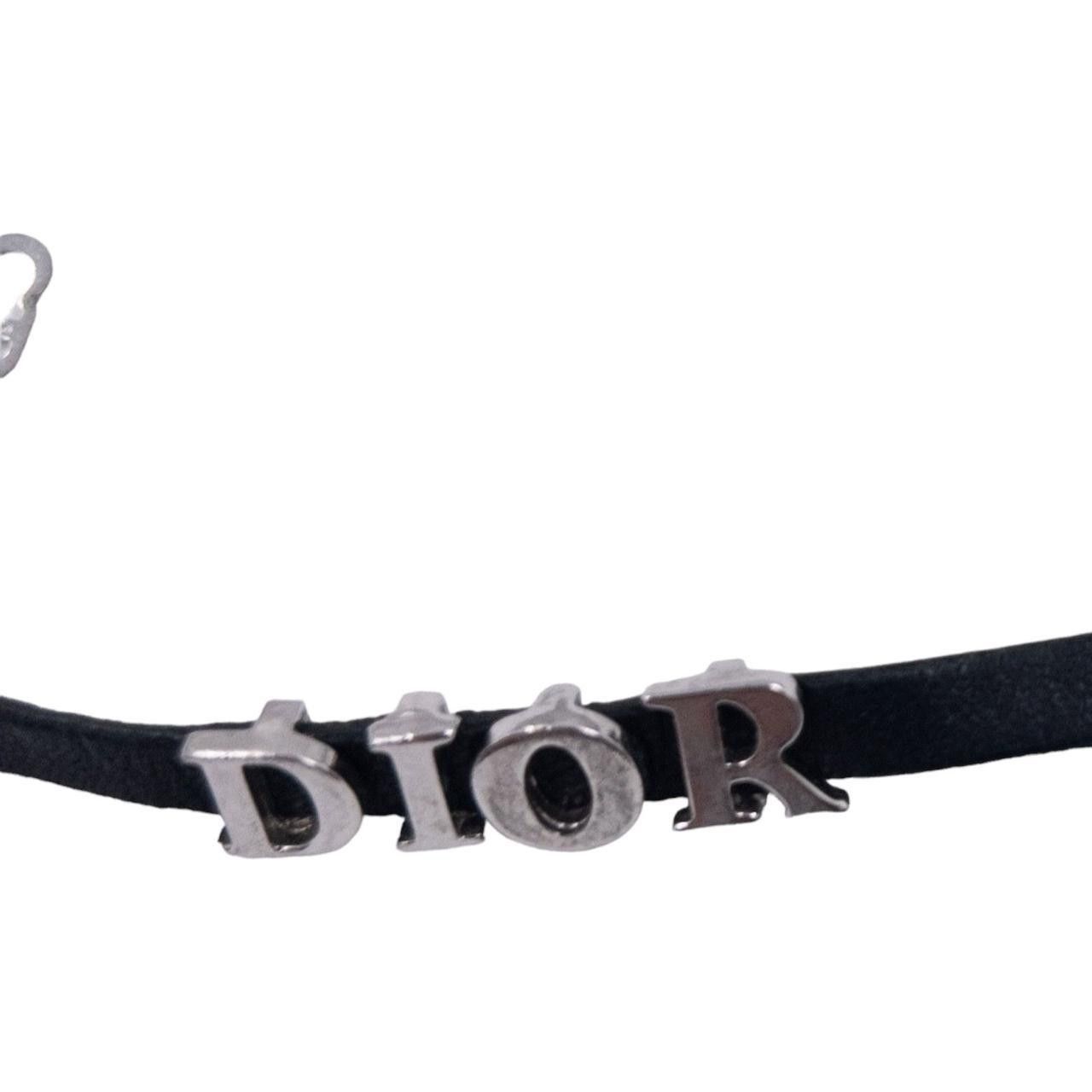 Dior Vintage Dior Leather Strap Bracelet Size ONE SIZE - 3 Thumbnail