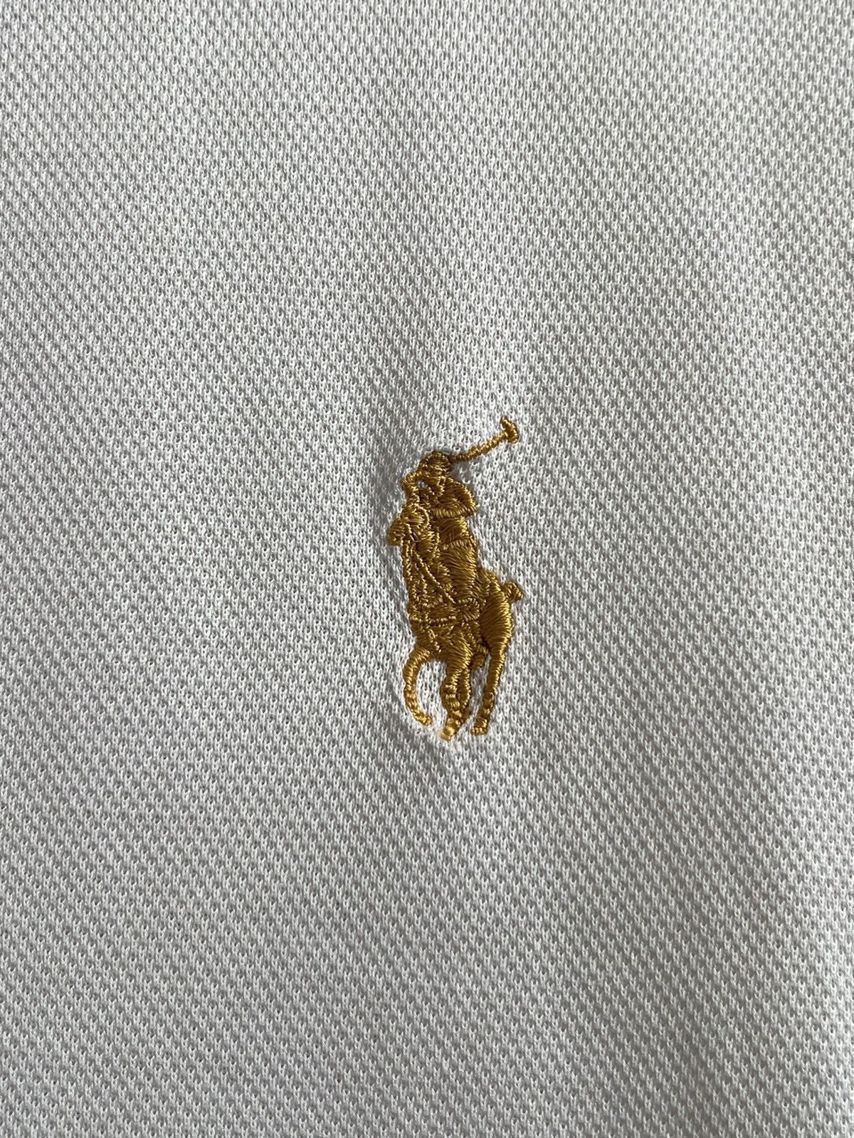 Ralph Lauren Purple Label Ralph Lauren Purple Label White Gold Polo Size US XS / EU 42 / 0 - 3 Thumbnail