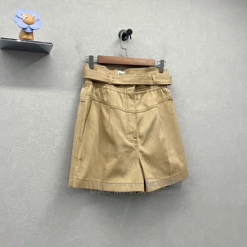 Hermes Hermes Brown Denim Shorts Size 24" / US 00 / IT 34 - 4 Thumbnail