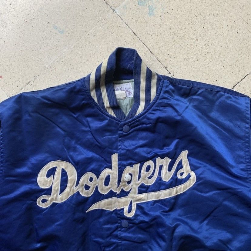MLB VINTAGE 90s LA DODGERS BOMBER JACKET Size US L / EU 52-54 / 3 - 2 Thumbnail