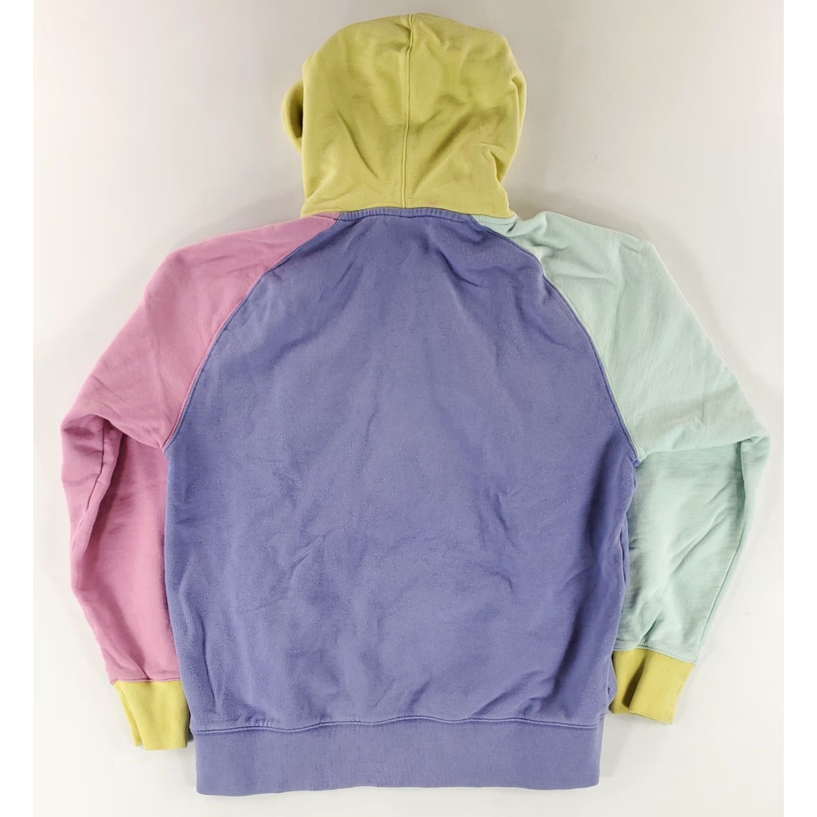 Teddy Fresh Teddy Fresh Hoodie Color Block Multicolor Mens L Pullover Color Bleed Hole Spot Pink Blue Green Yellow Size US L / EU 52-54 / 3 - 5 Thumbnail