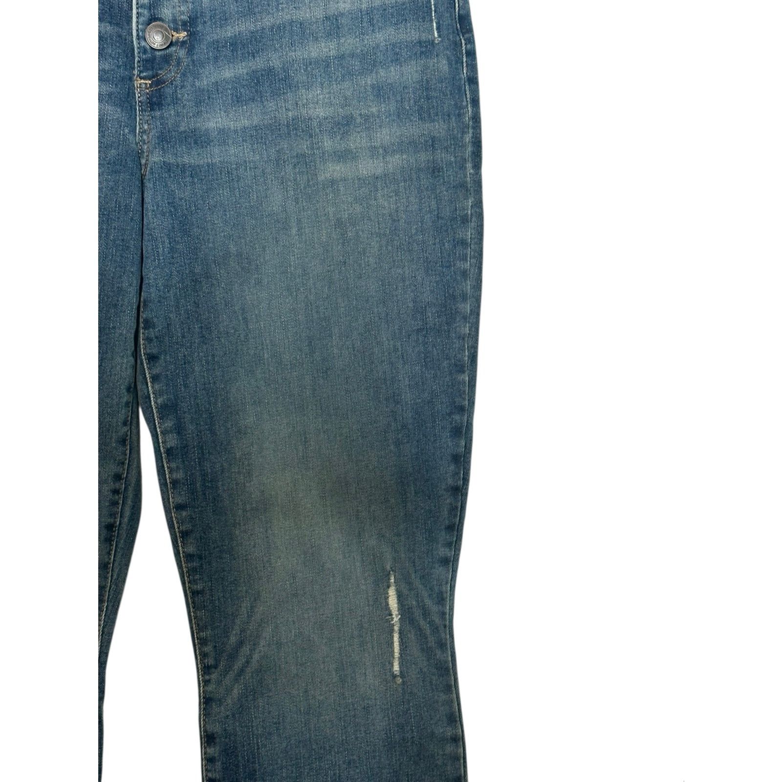 Lucky Brand Lucky Brand high waisted distressed skinny jeans size 29 Size 29" - 9 Thumbnail