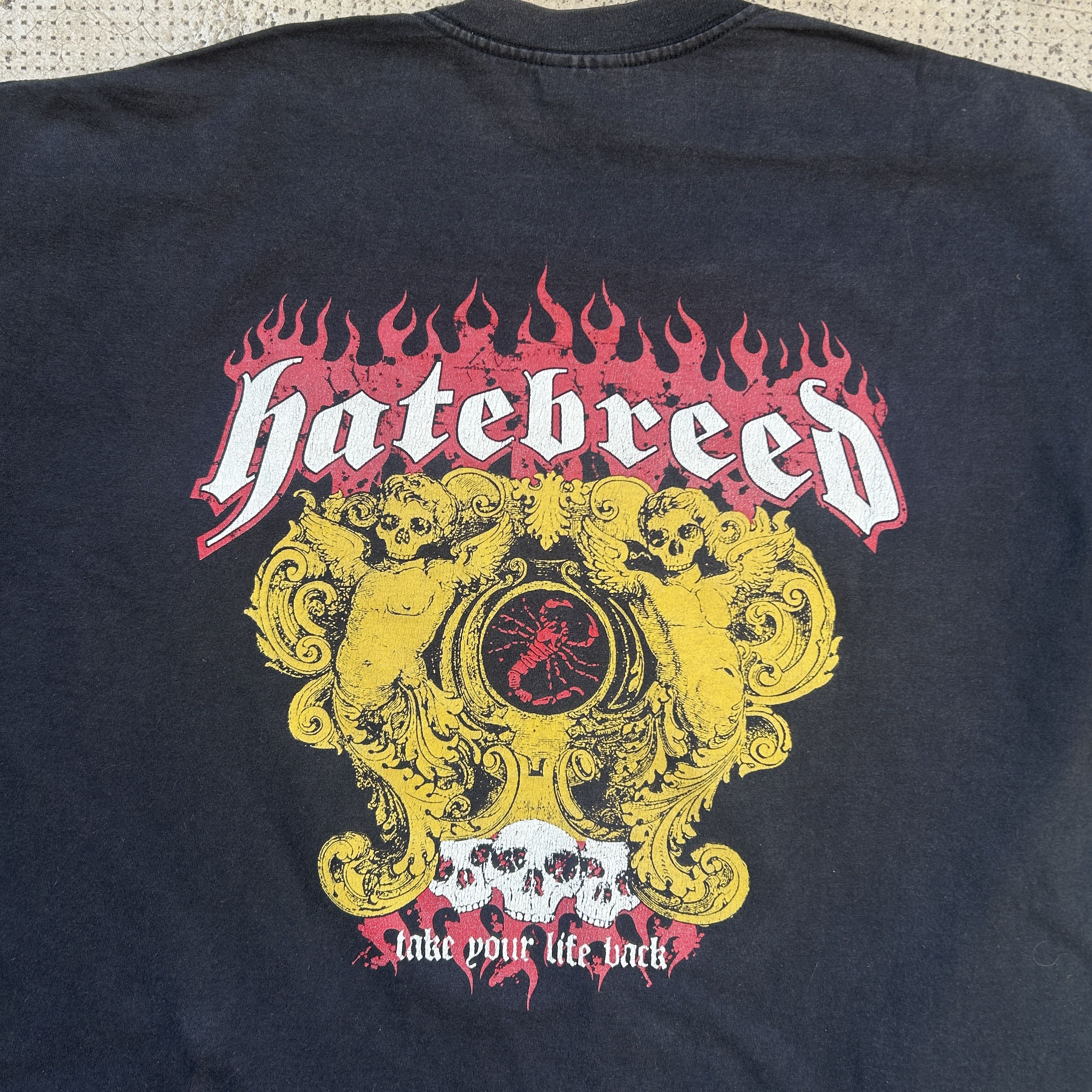 Vintage Vintage Hatebreed T-shirt Size US XL / EU 56 / 4 - 5 Thumbnail