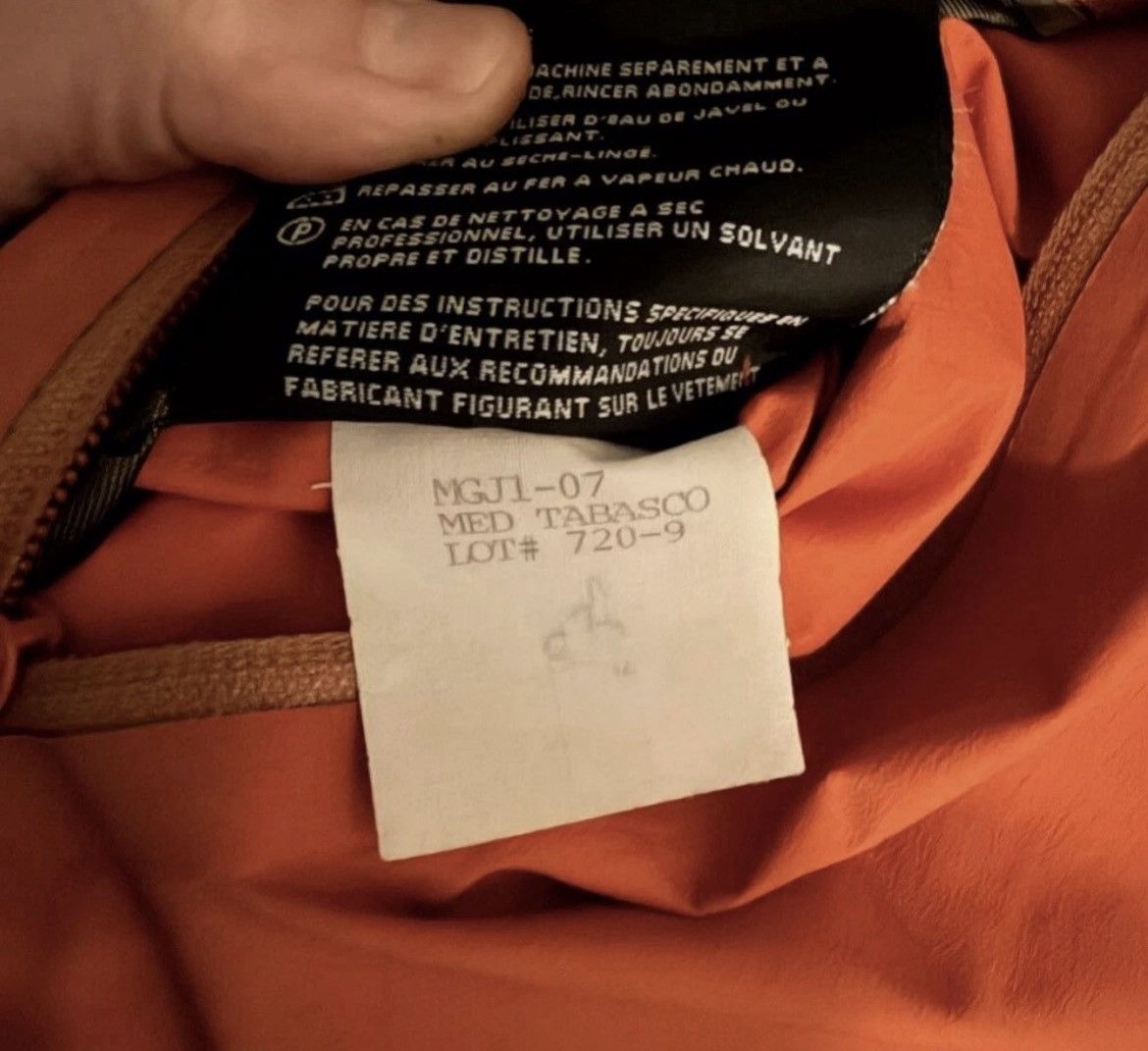 Arc'teryx Arc’teryx Canada Medium Beta Jacket 2001 Rain Shell Tabasco Size US M / EU 48-50 / 2 - 5 Thumbnail