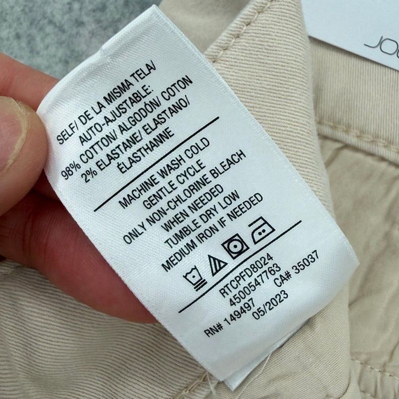 Joe's NWT Joe's The Precious Double Cream Pleated Cargo Pants Size 26" / US 2 / IT 38 - 7 Thumbnail