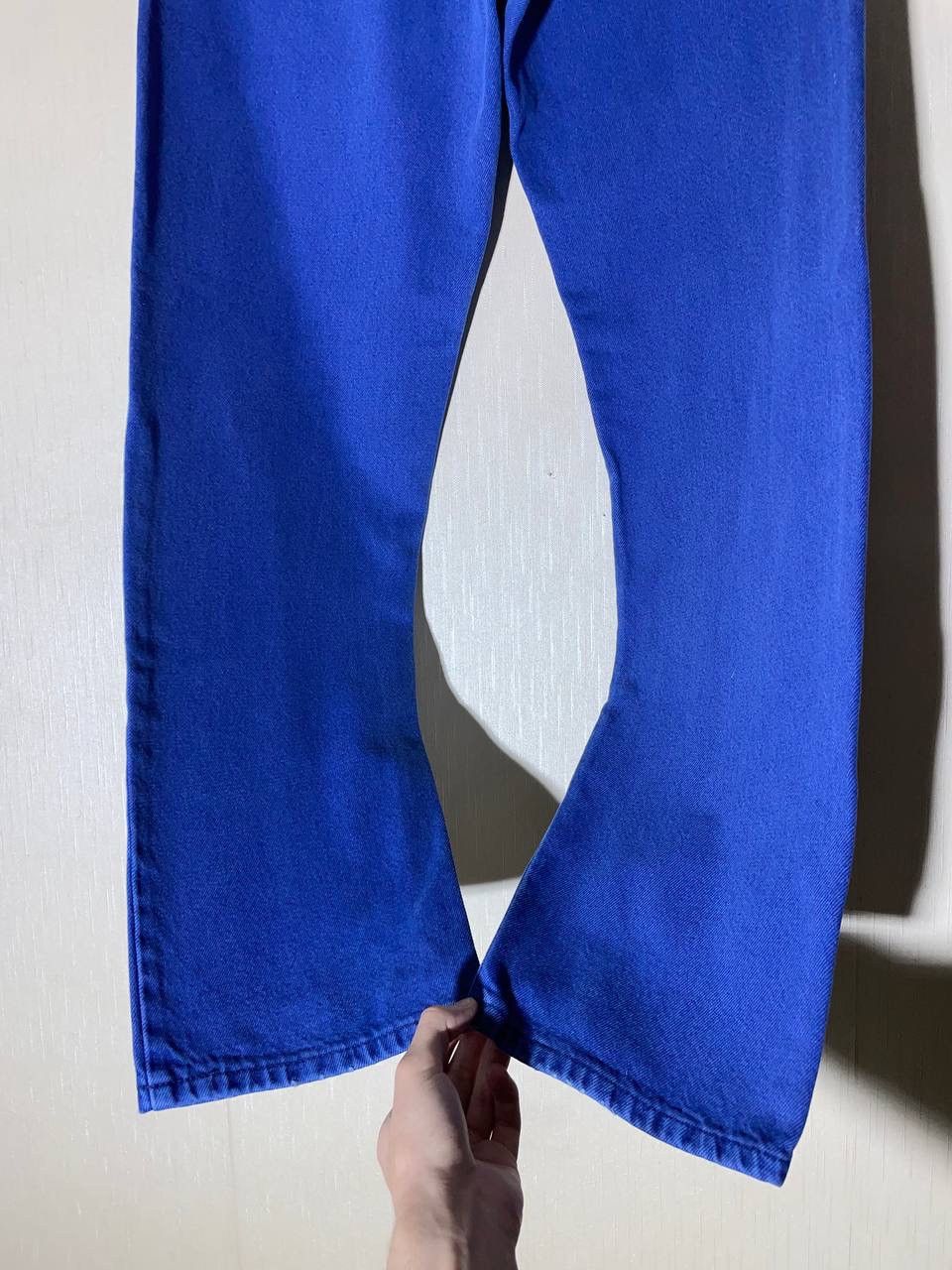 Massimo Osti × Stone Island × Vintage Stone Island Vintage Patch Denim Jeans Size US 32 / EU 48 - 6 Thumbnail