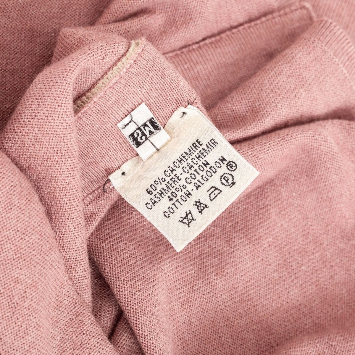 Hermes Hermes Cashmere Button Detail Tee Size S / US 4 / IT 40 - 8 Thumbnail