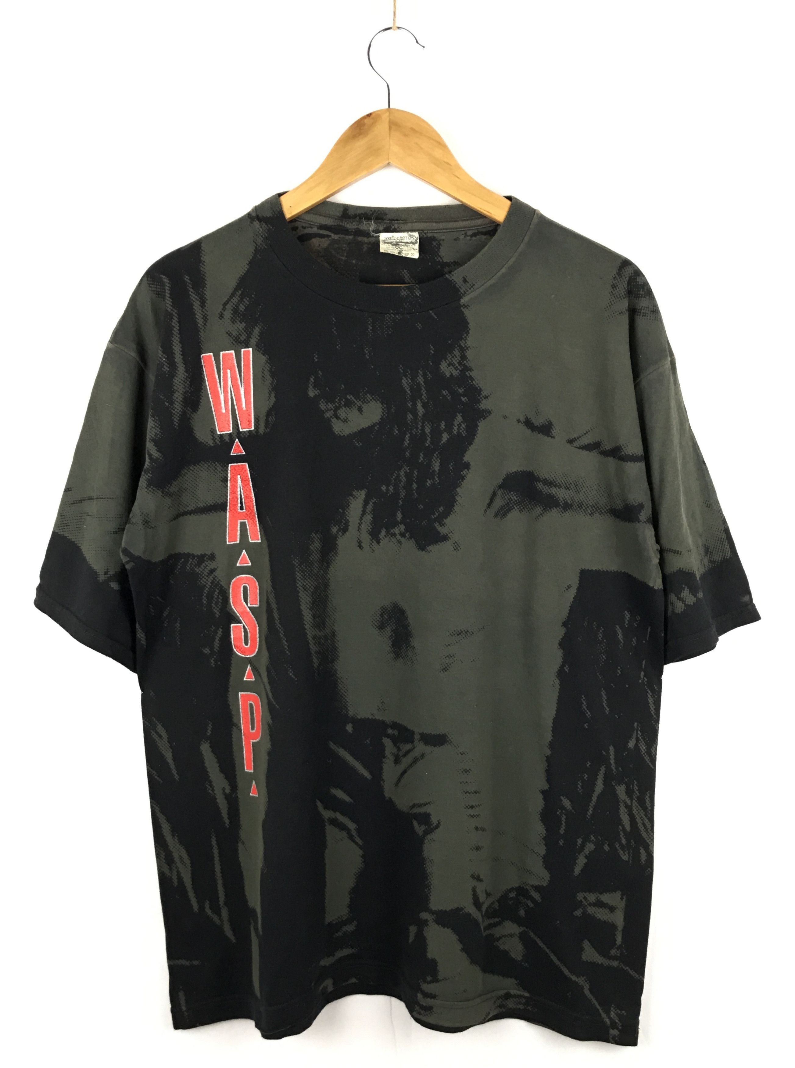 Band Tees Vintage W.A.S.P Print All Over me Full Print Heavy Metal Size US L / EU 52-54 / 3 - 1 Thumbnail