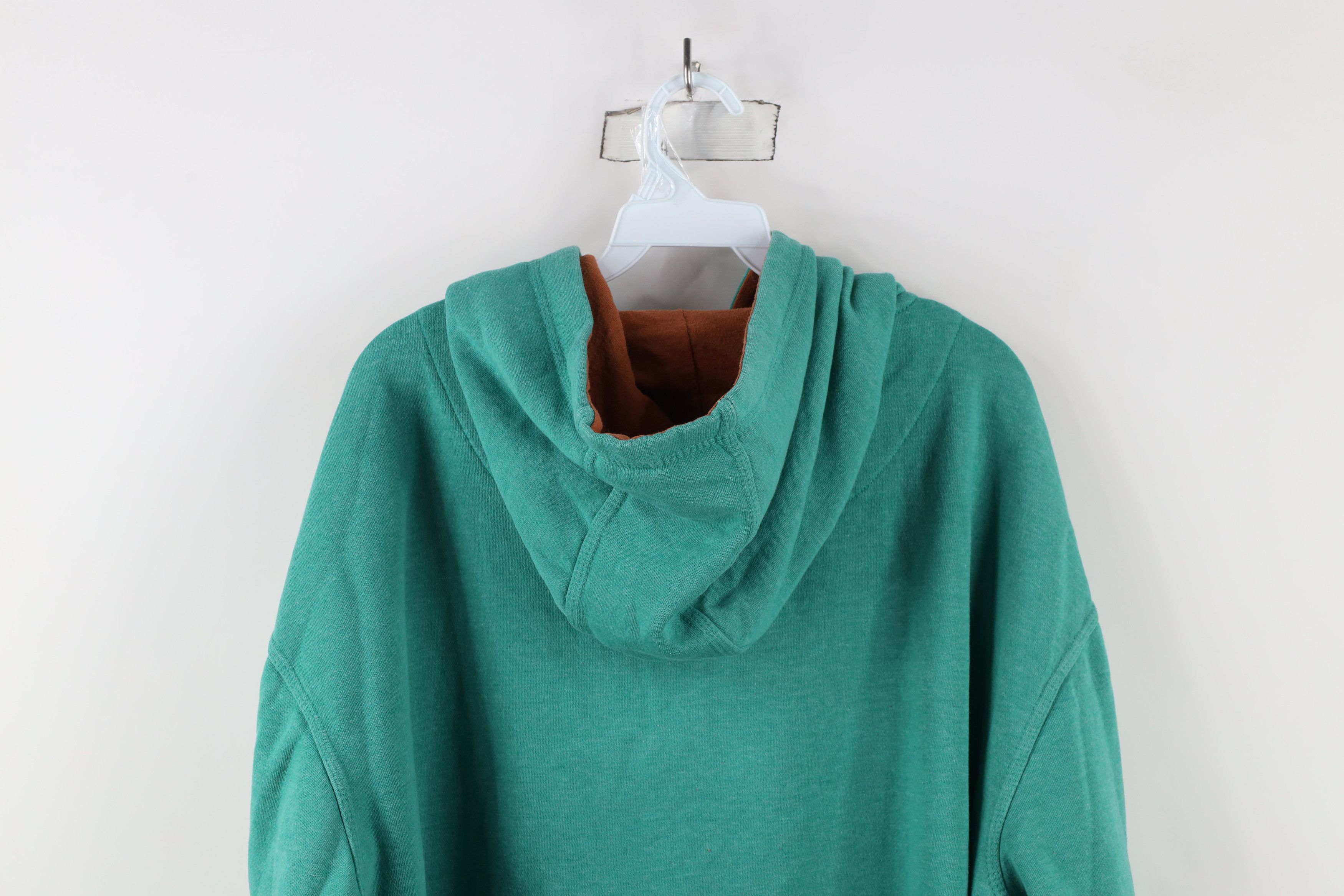 Eddie Bauer × Vintage Vintage Eddie Bauer Workwear Spell Out Hoodie Sweatshirt Size US XXL / EU 58 / 5 - 17 Thumbnail