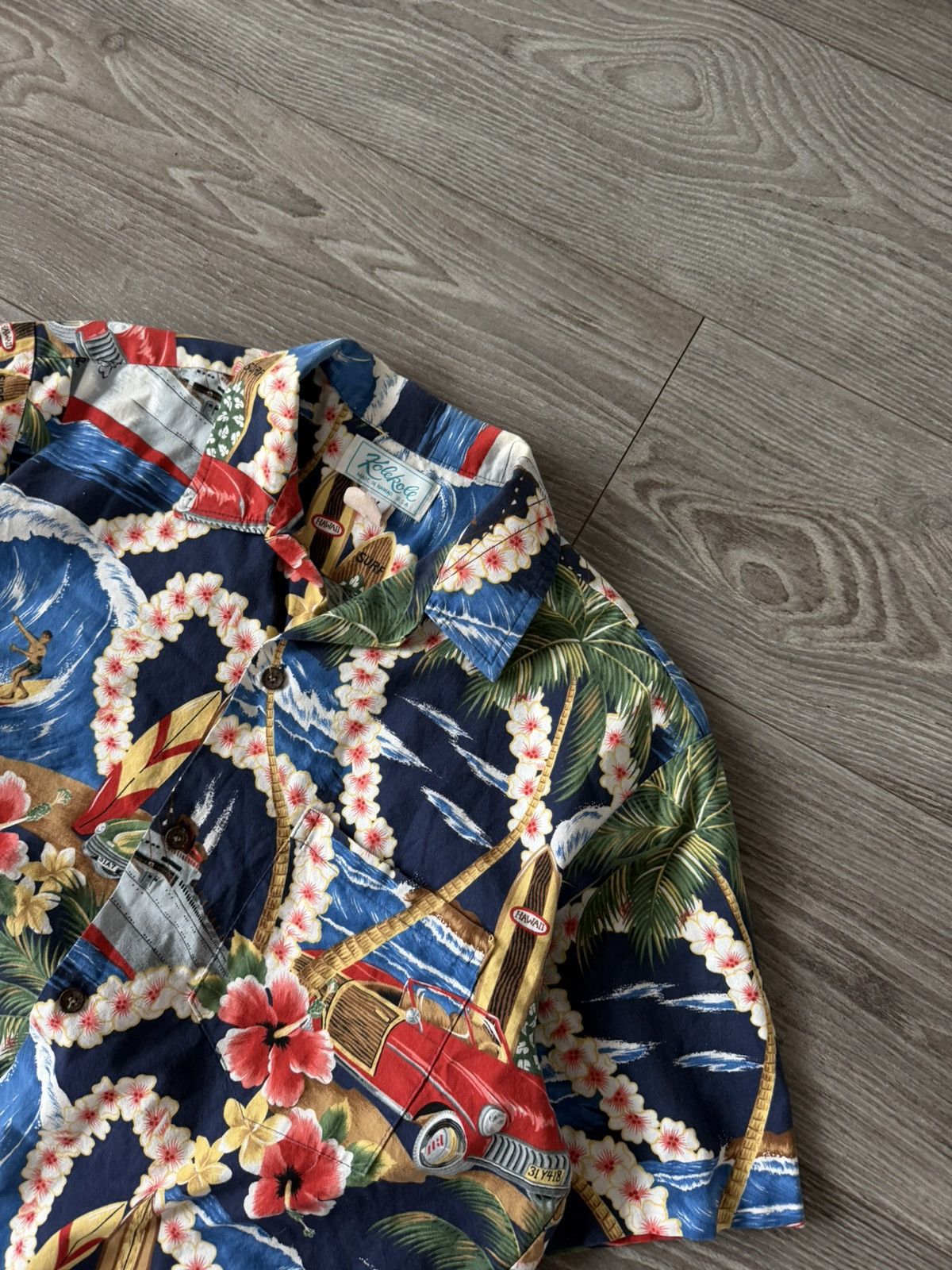 Other Rare Kole Kole Made in Hawaii USA Multicolour Shirt Hawaiian Size US M / EU 48-50 / 2 - 11 Thumbnail