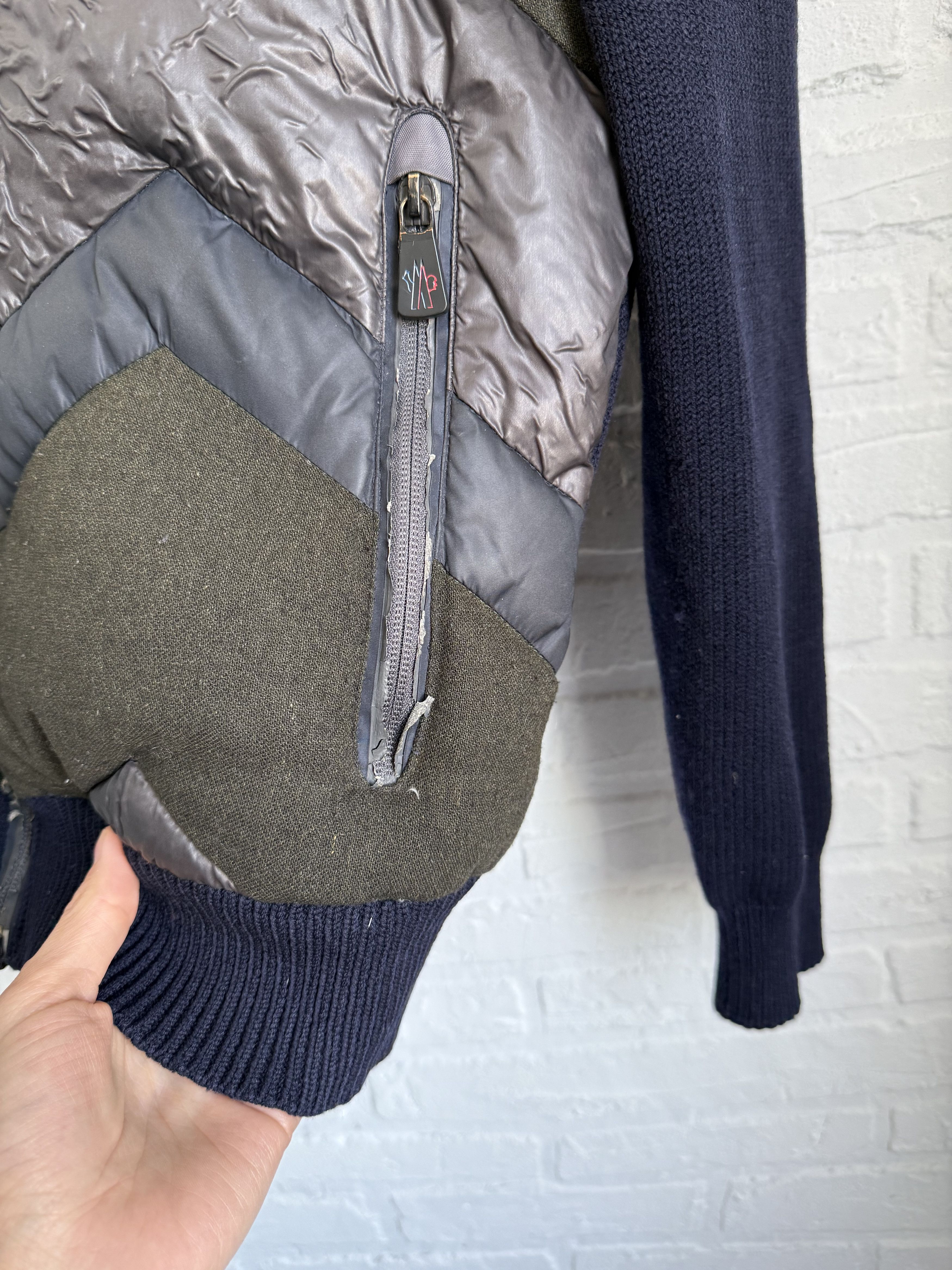 Moncler Grenoble Moncler Grenoble Down Hybrid wool jacket Size US XL / EU 56 / 4 - 15 Thumbnail