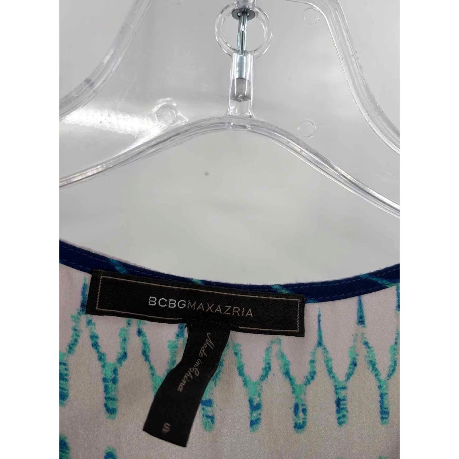 Vintage BCBG Tank Top Size Small Navy Pre-Owned Size S / US 4 / IT 40 - 2 Thumbnail