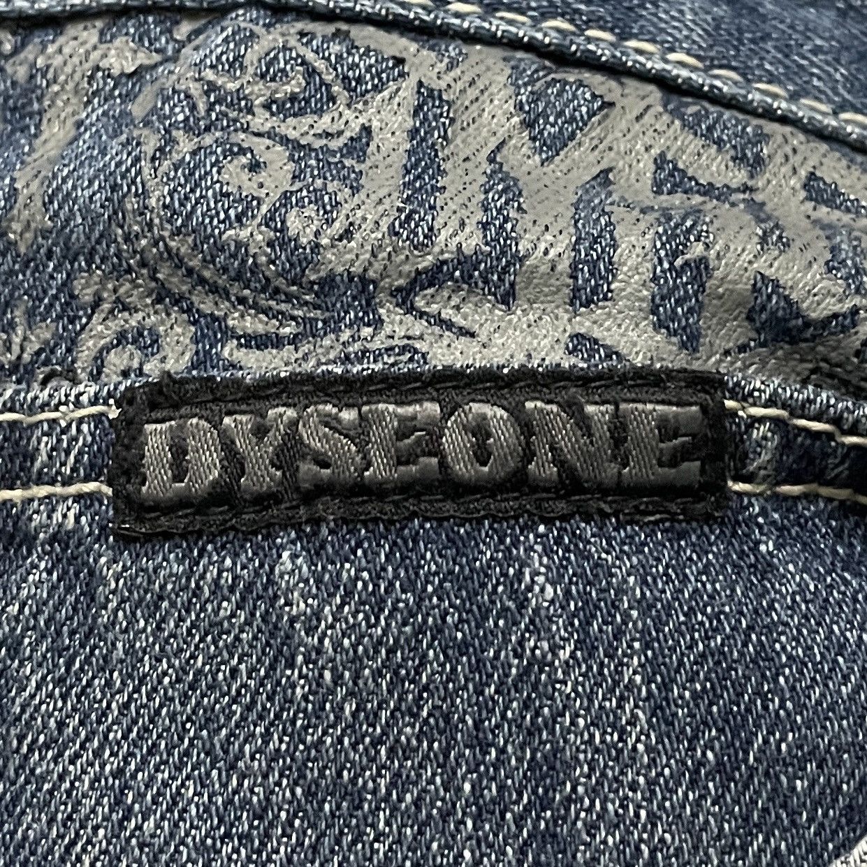 Vintage Very Rare Vintage Brand Dyse One HipHop Baggy Jeans 2000s Size US 34 / EU 50 - 9 Thumbnail
