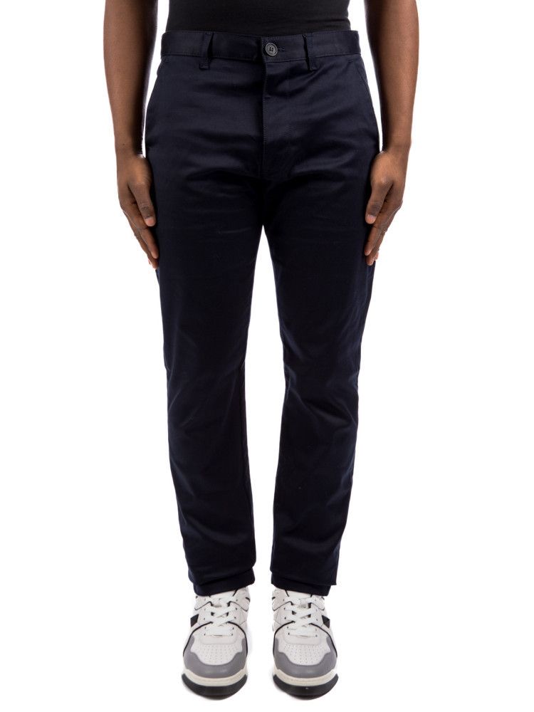Saint Laurent Paris o1s1wg110725 Chino Pants in Raw Stretch Gabardine in Navy Size US 28 / EU 44 - 1 Thumbnail