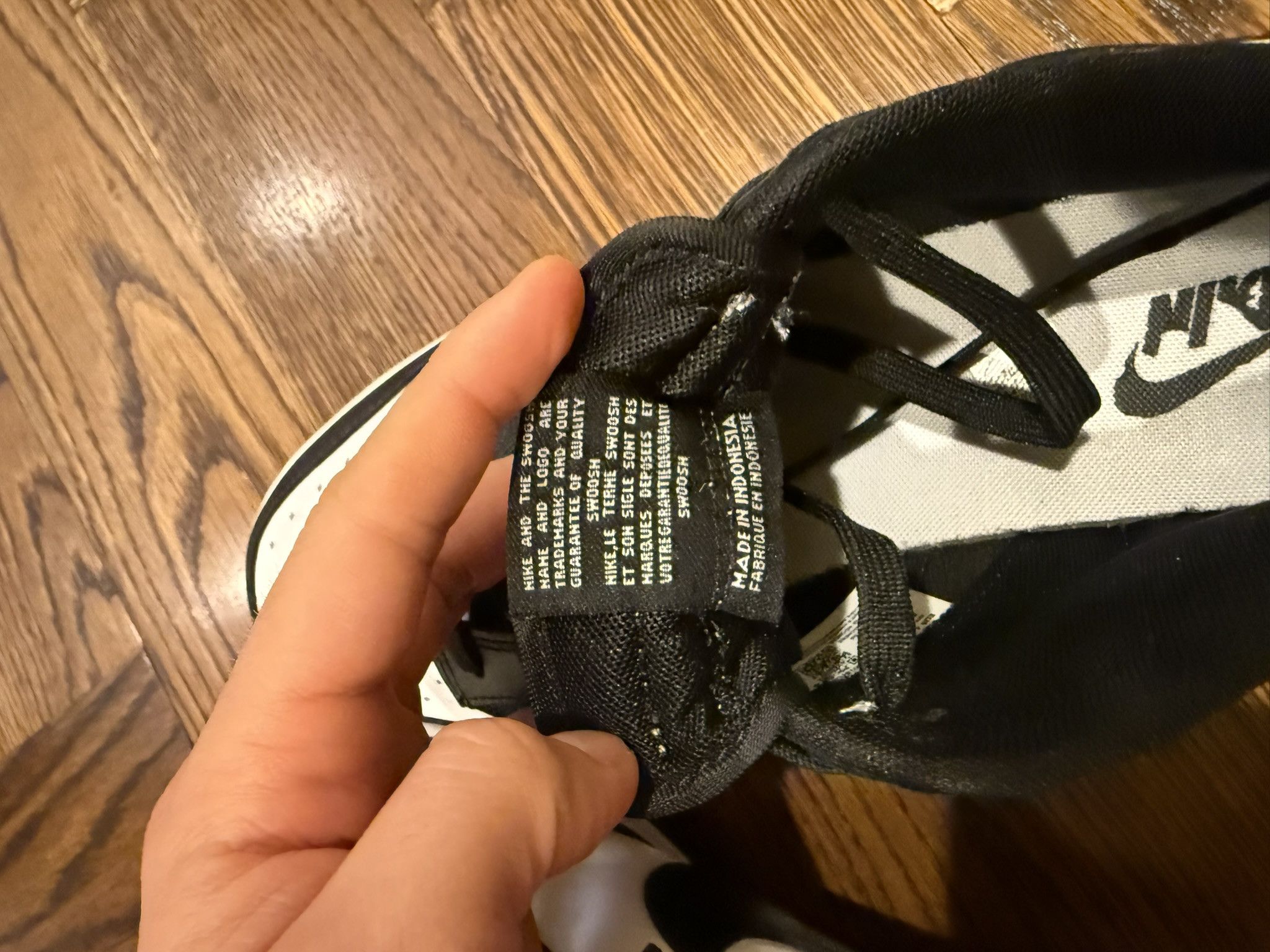 Nike Nike Dunk Low Panda Black White Men’s Size 10 Size US 10 / EU 43 - 6 Thumbnail