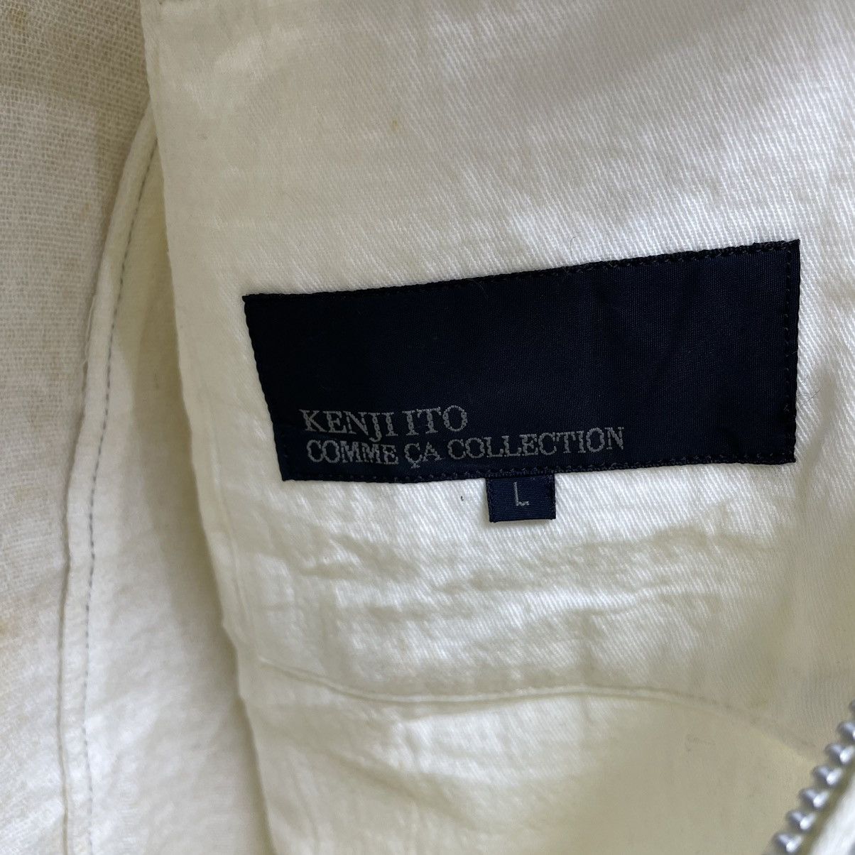 Comme Ca Ism Japanese Brand Kenjo Ito Comme Ca Collection Trucker Jacket Size US M / EU 48-50 / 2 - 3 Thumbnail