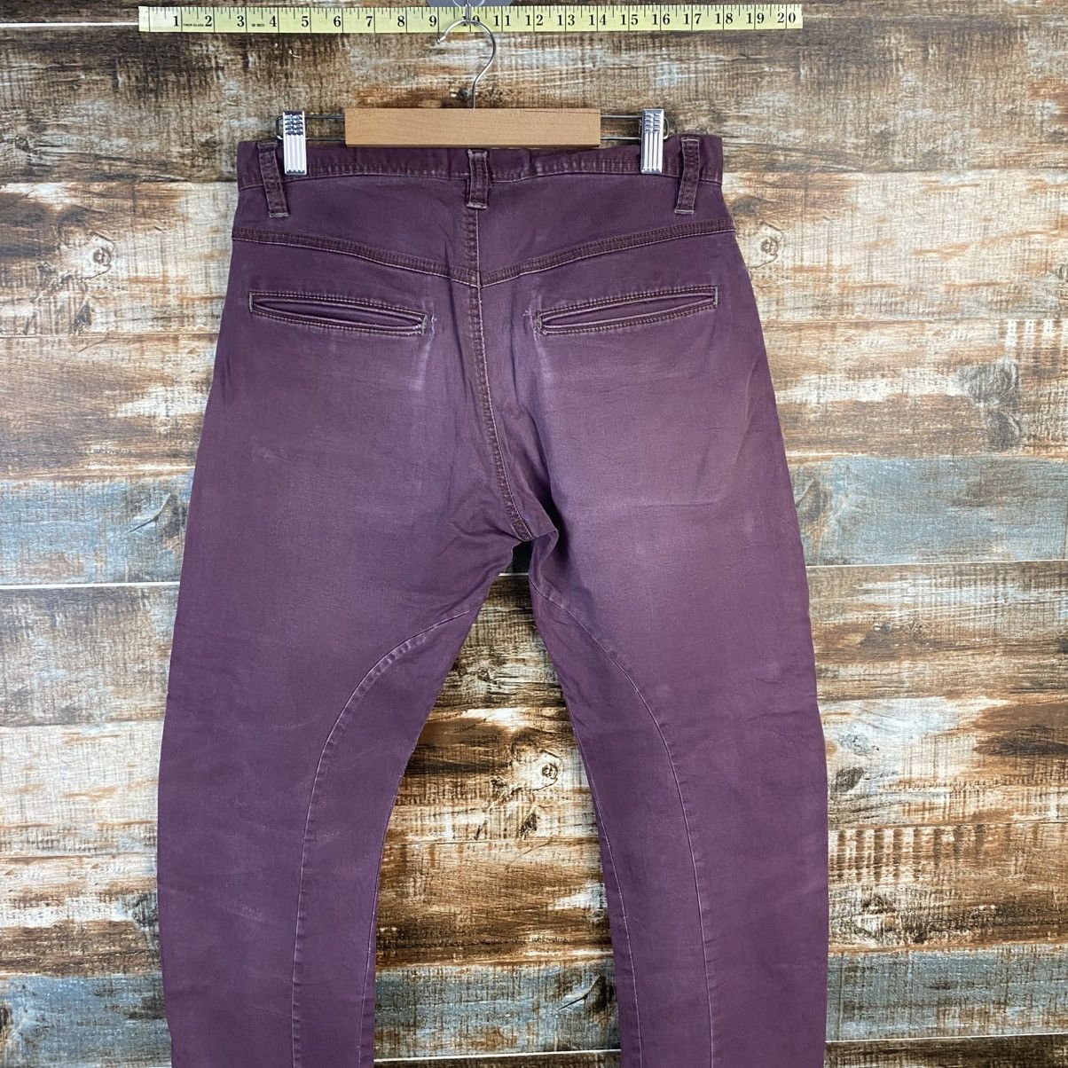 Japanese Brand DL G Ground Purple Cargo Multipocket Pants #C1001 Size US 33 - 16 Thumbnail