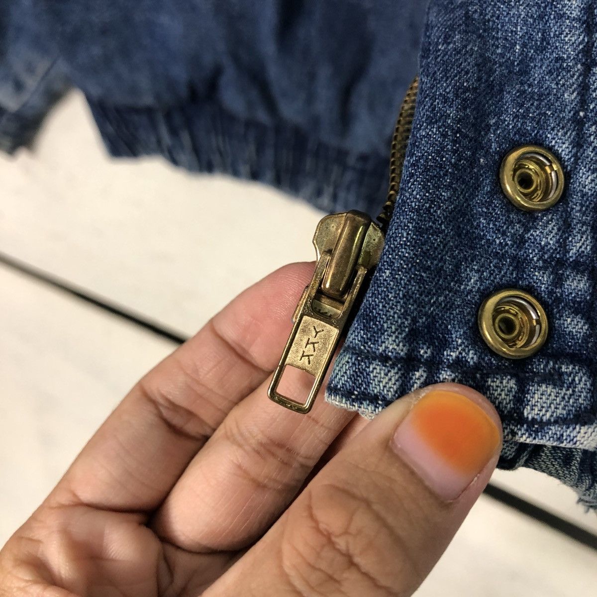 Japanese Brand Biker Bondage Parachute Denim Jacket Bobson Seditionaries Size US L / EU 52-54 / 3 - 19 Thumbnail