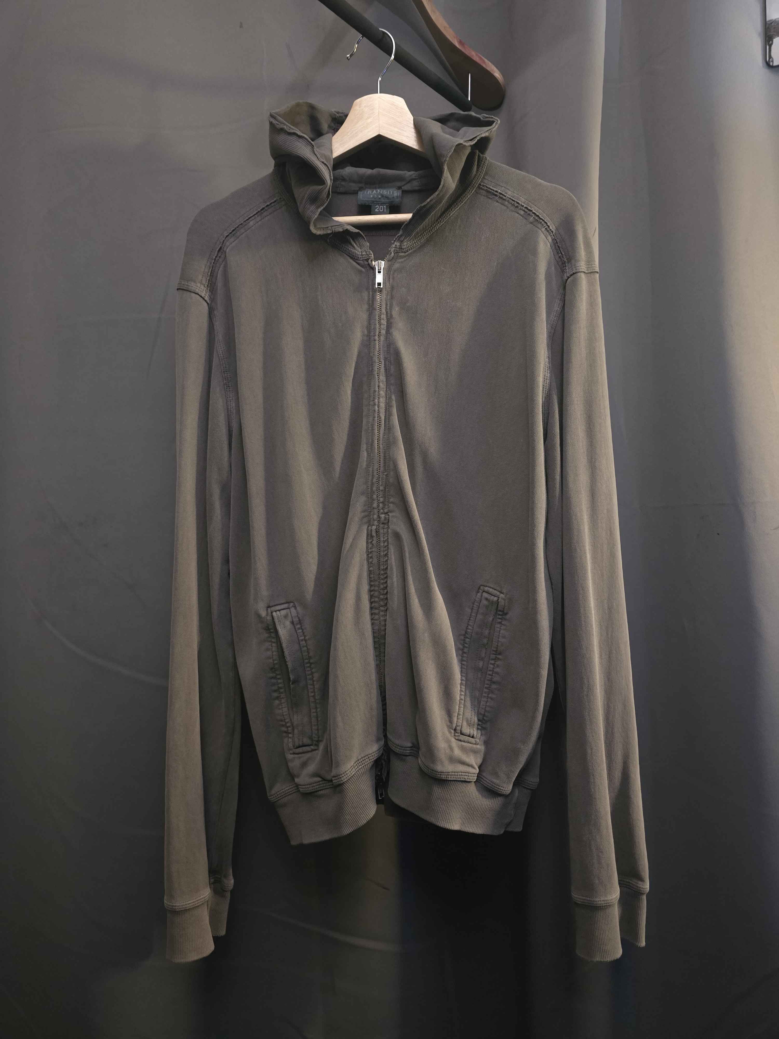 Transit Uomo Transit Dual Zip Cardigan Hoodie sweater Size US M / EU 48-50 / 2 - 1 Thumbnail