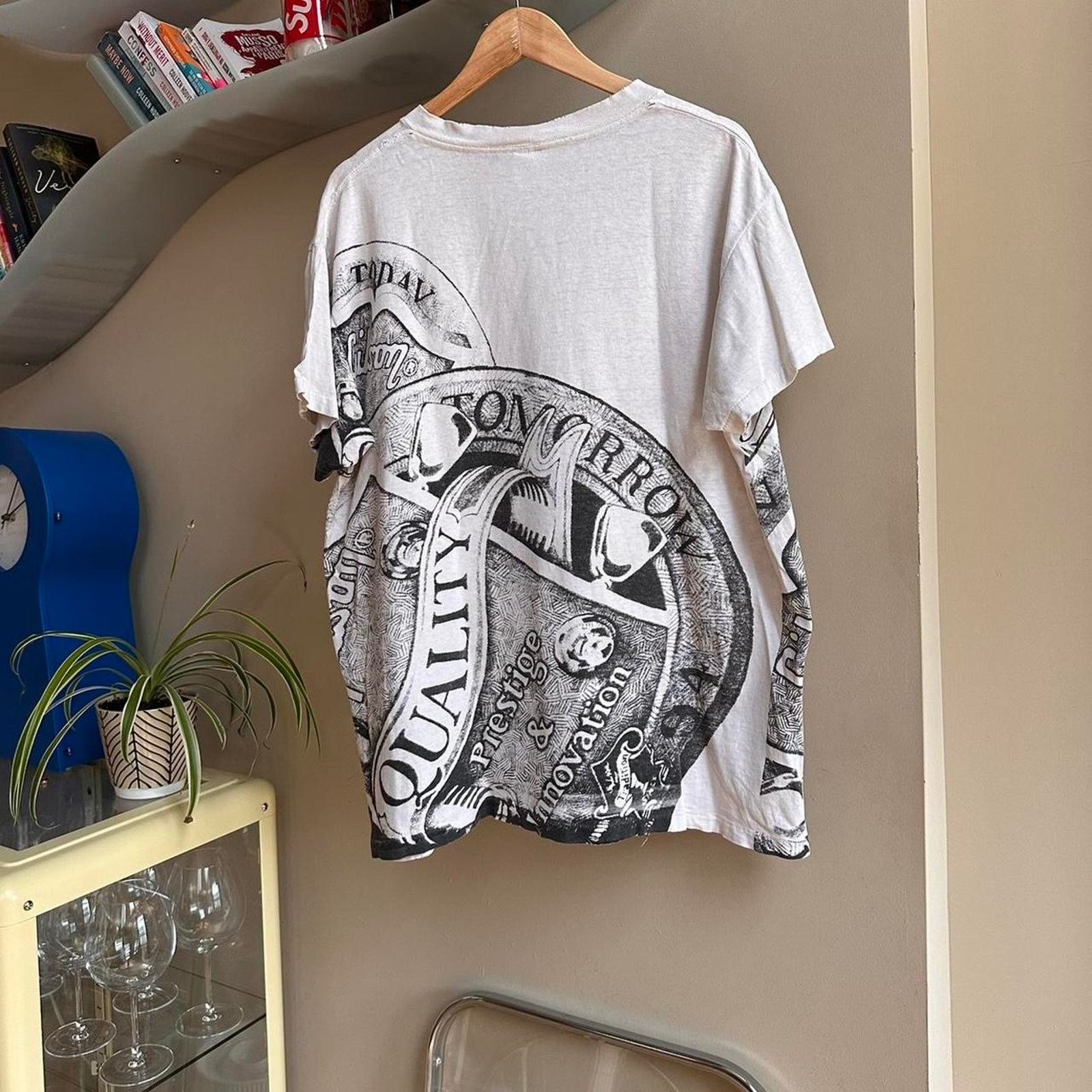 Delta × Vintage Vintage Gibson Guitar Promo Shirt Size US L / EU 52-54 / 3 - 4 Thumbnail