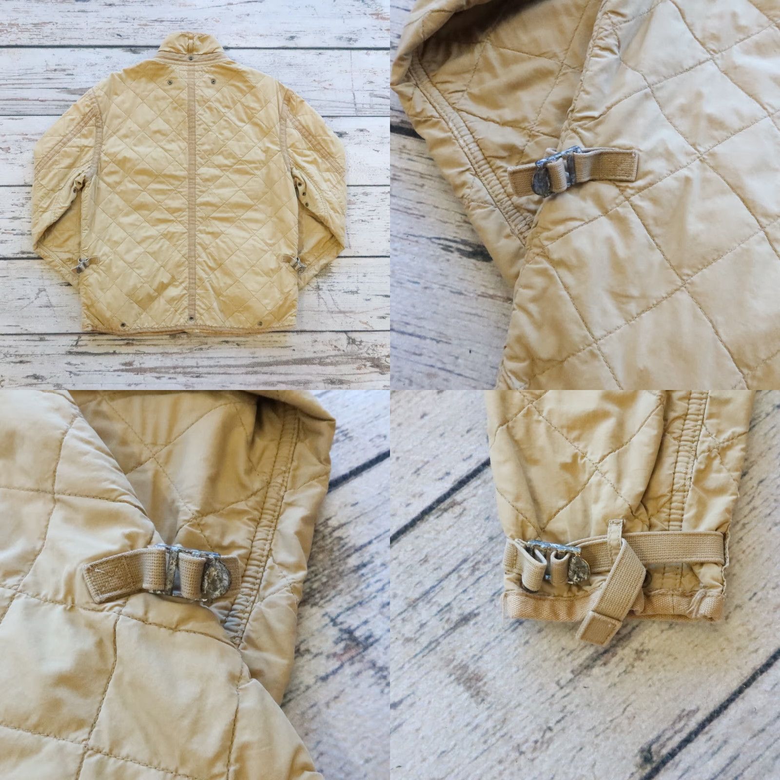Polo Ralph Lauren VINTAGE Polo Ralph Lauren Quilted Military Style Jacket Mens M Brown Size US M / EU 48-50 / 2 - 10 Thumbnail