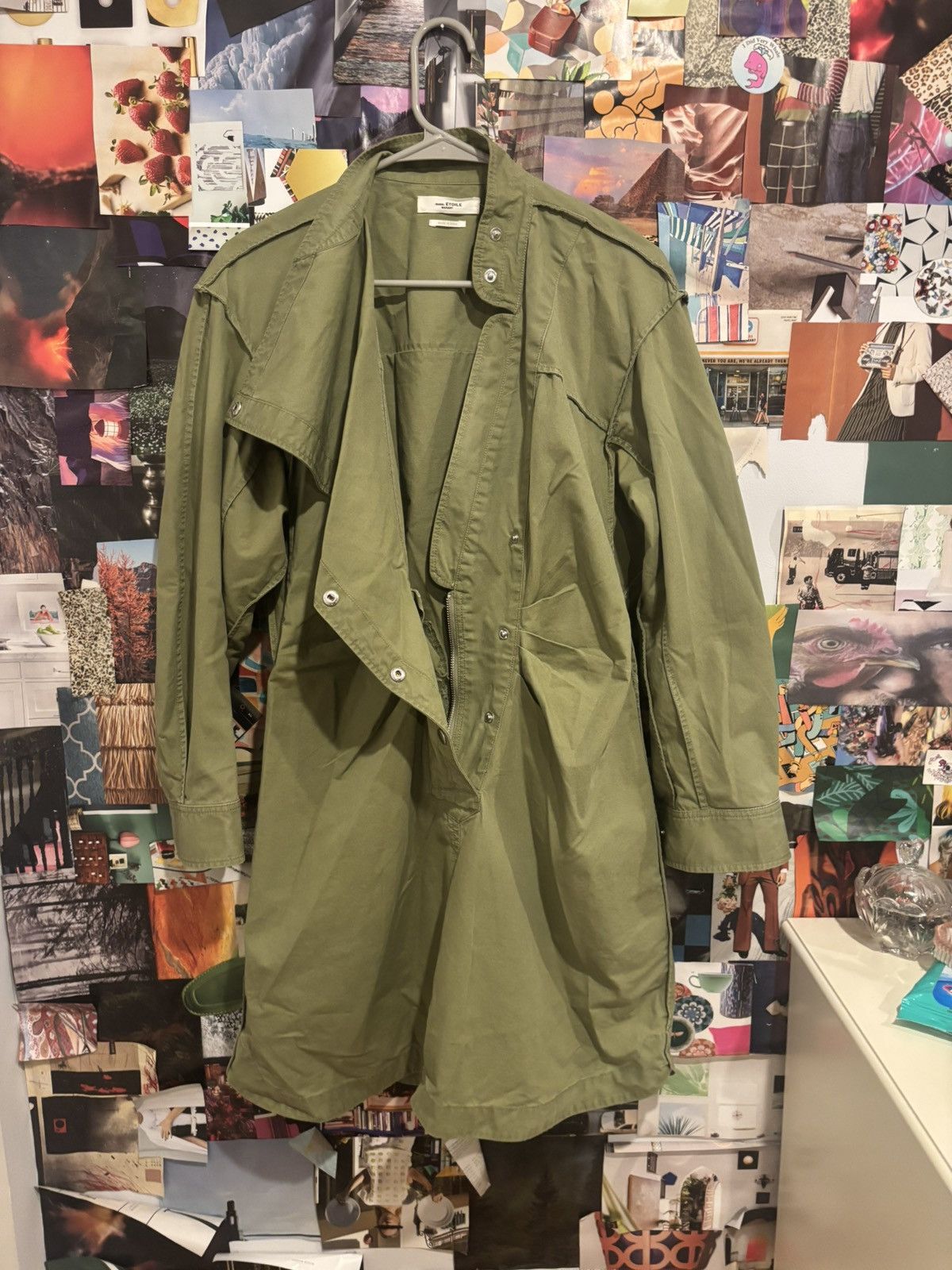 Isabel Marant Etoile Isabel Marant Étoile Linore Trench Coat Dress Size M / US 6-8 / IT 42-44 - 1 Thumbnail