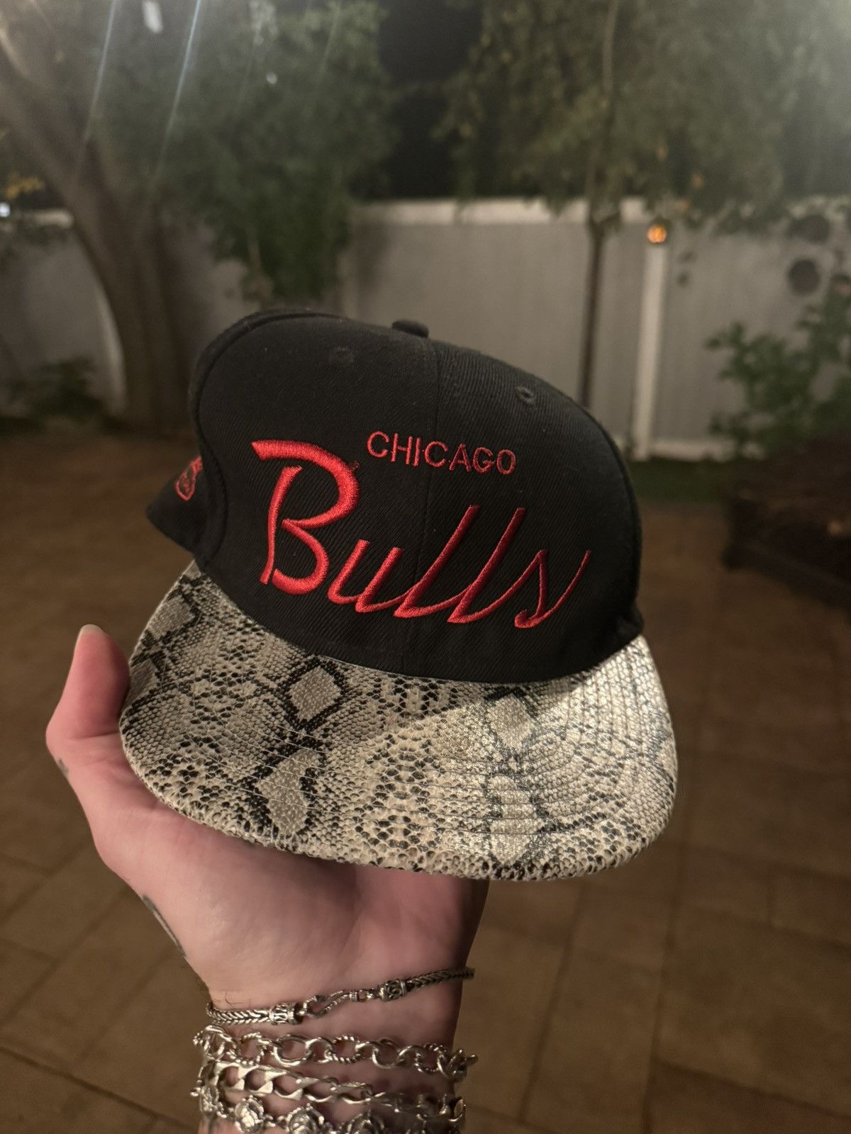 Mitchell & Ness Vintage Mitchell & Ness Snake Skin Snapback 2000s Swagger Size ONE SIZE - 1 Thumbnail