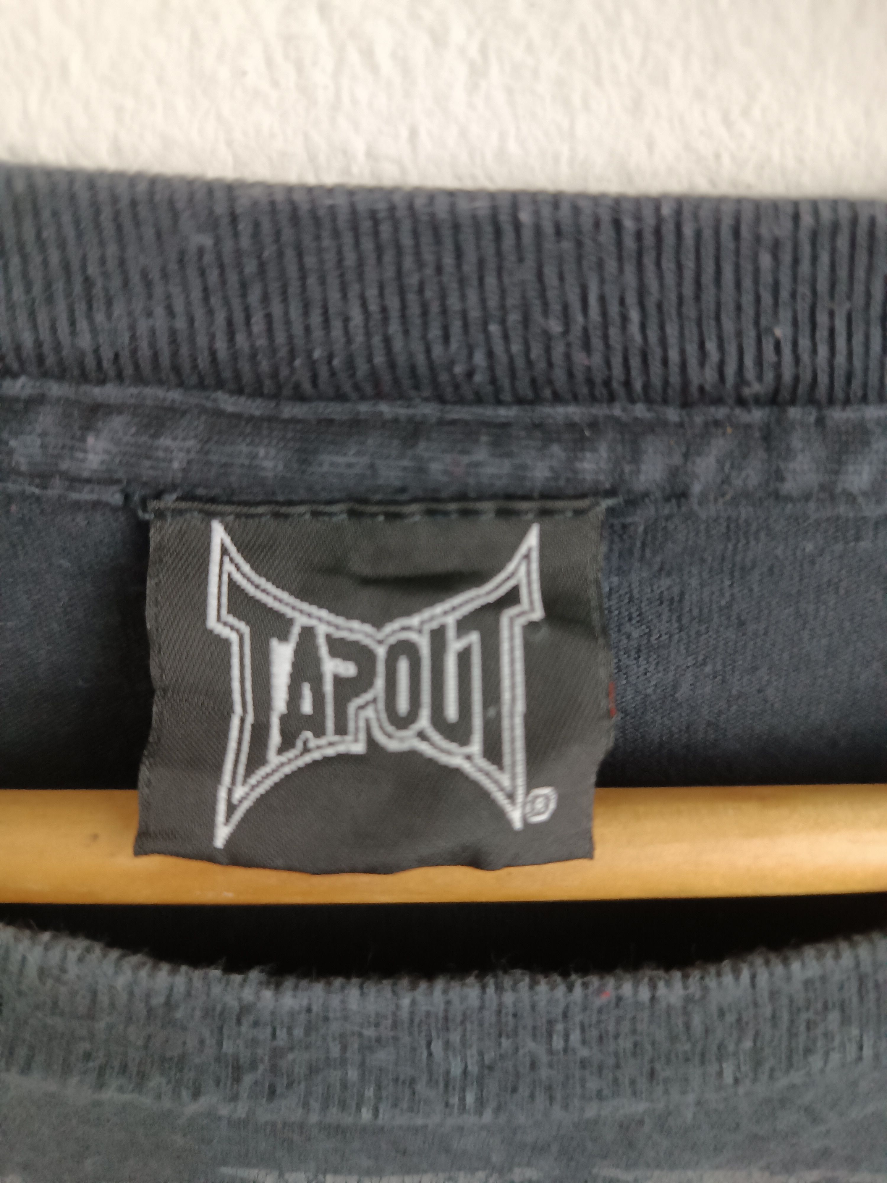 Tapout VINTAGE Y2K FADED TAPOUT TEE AFFLICTION IFSIXWASNINE UFC Size US XL / EU 56 / 4 - 9 Thumbnail