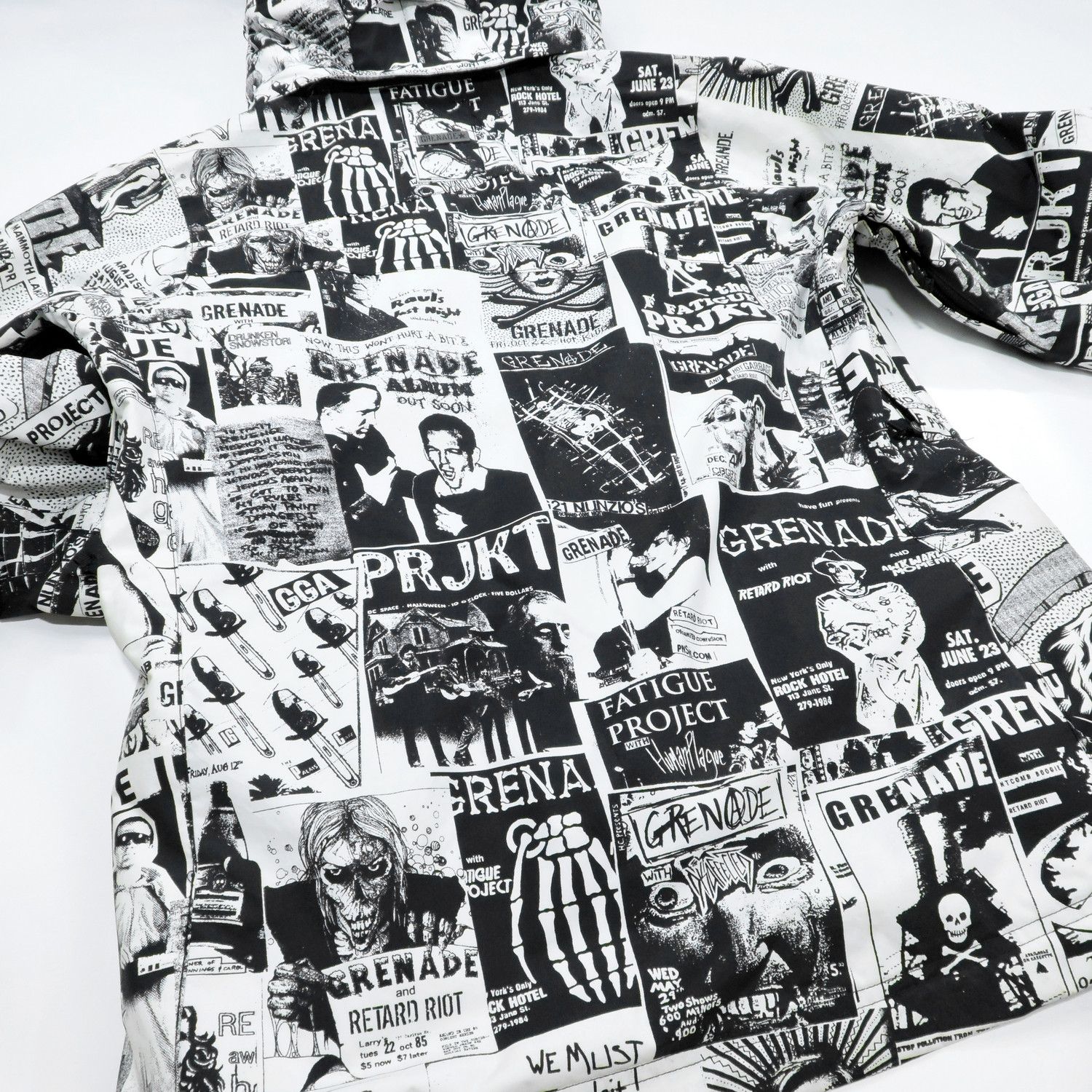 Grenade GRENADE FATIGUE PROJECT PUNK COLLAGE PRINT SNOWBOARD JACKET Size US M / EU 48-50 / 2 - 20 Thumbnail