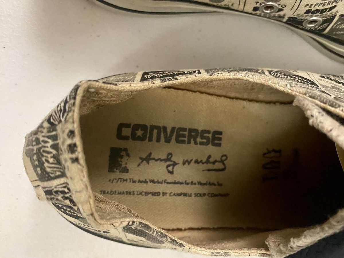 Converse Converse Chucks x Andy Warhol Campbell Soups 8 US Size US 8 / EU 41 - 2 Thumbnail