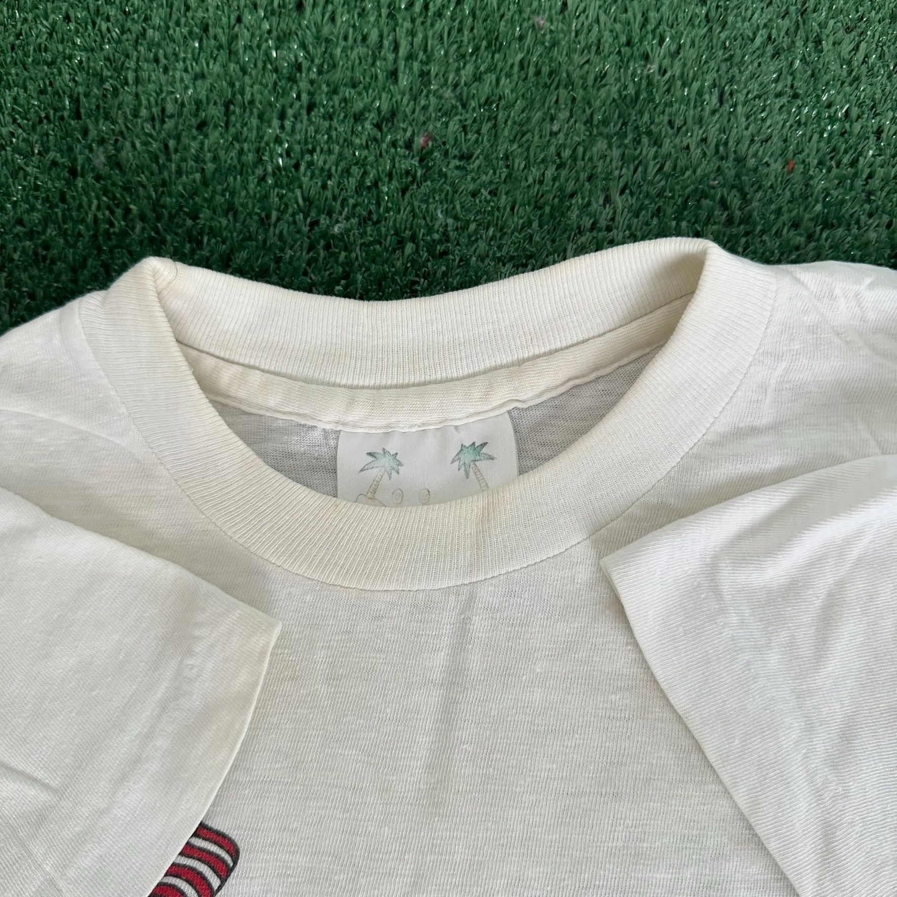 Vintage Vintage 80s Virgin Islands T-Shirt Caribbean Map Travel Tee Size US M / EU 48-50 / 2 - 4 Thumbnail