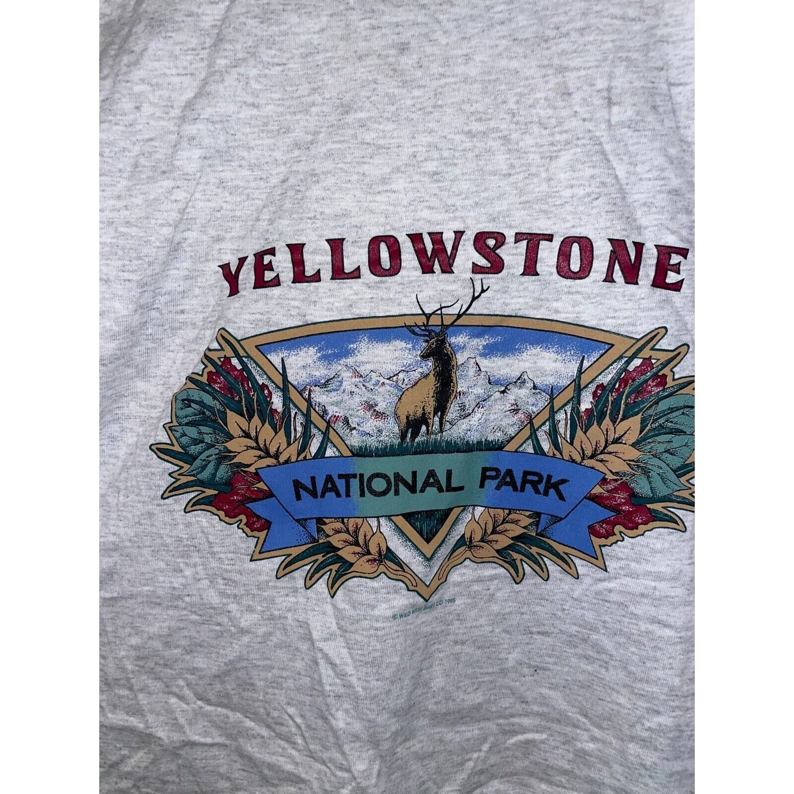 Signal Sport Vintage Yellowstone Shirt Mount Rushmore Gray Shirt Large Size US L / EU 52-54 / 3 - 2 Thumbnail