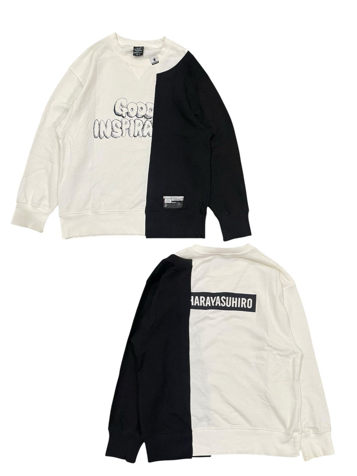 Miharayasuhiro Good Inspiration Split Jumper Sweater