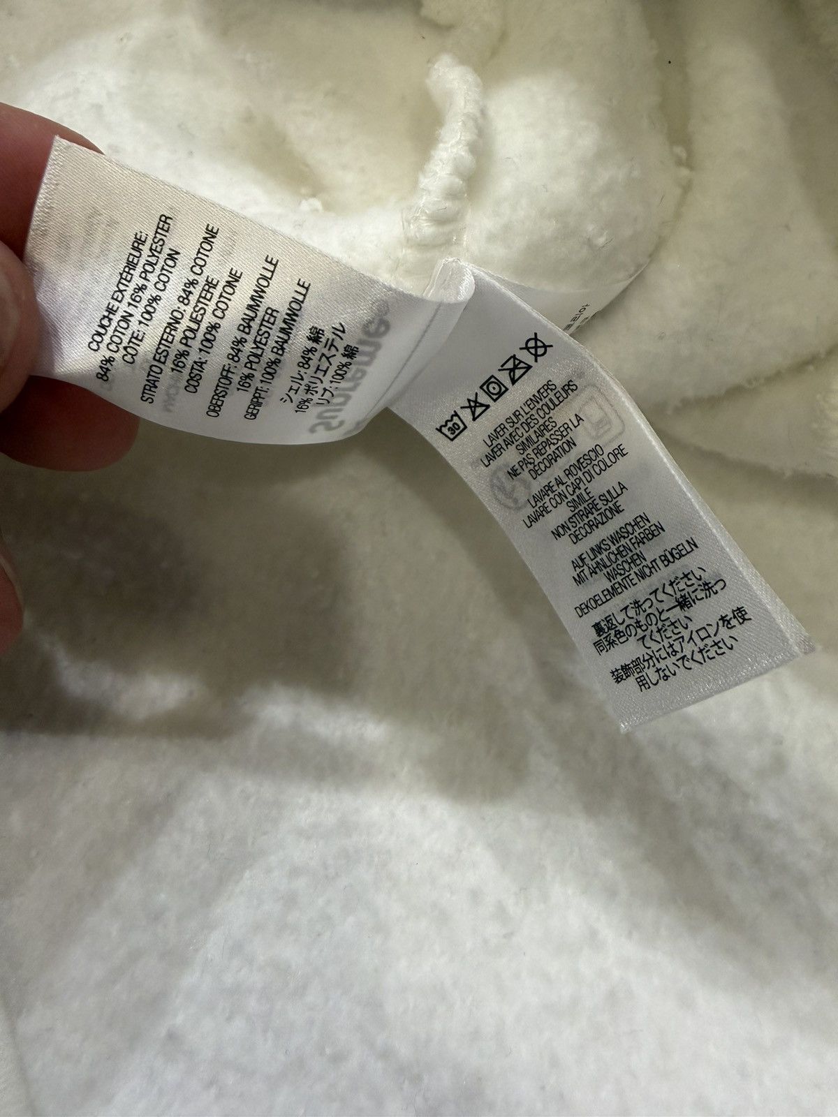 Supreme Supreme Number (N)ine F**k Everybody Hoodie - White Size US L / EU 52-54 / 3 - 6 Thumbnail