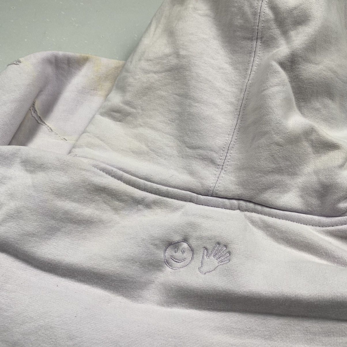 Other Distressed Trashed Glossier Lilac Pullover Size US S / EU 44-46 / 1 - 8 Thumbnail