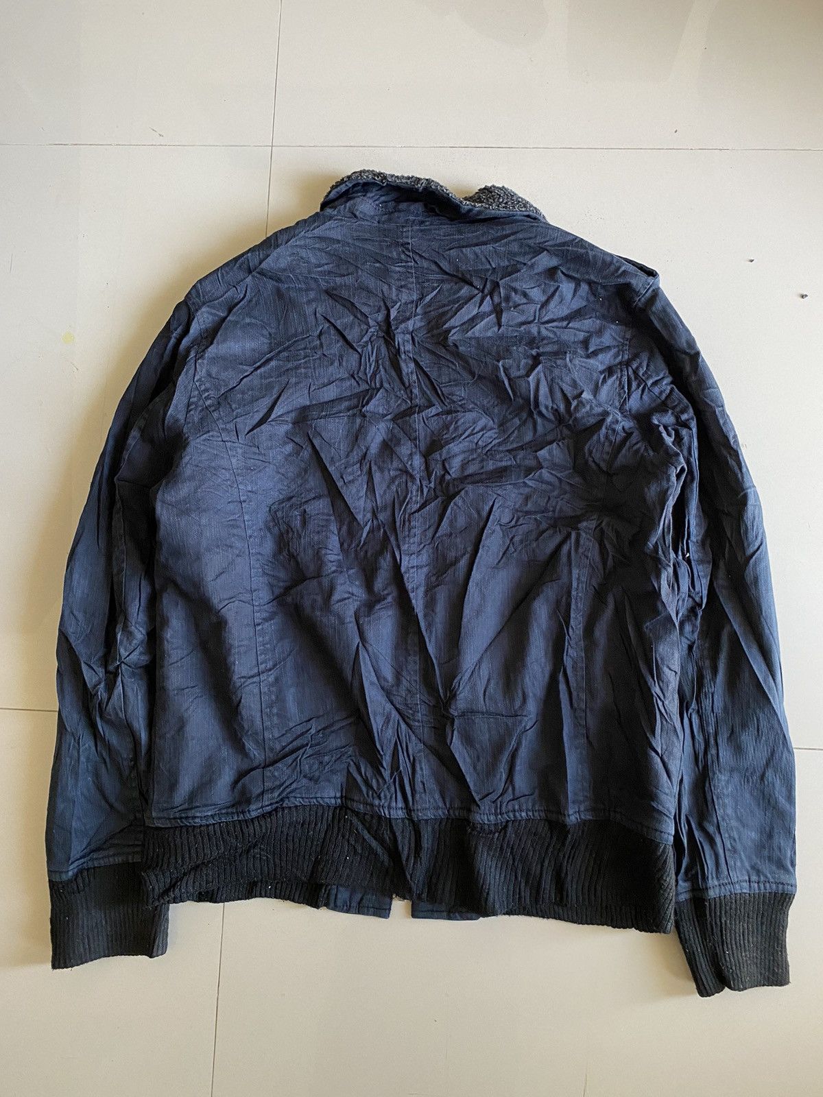 If Six Was Nine × Japanese Brand × Le Grande Bleu (L.G.B.) Net young man trendy fur jacket Size US XL / EU 56 / 4 - 2 Thumbnail