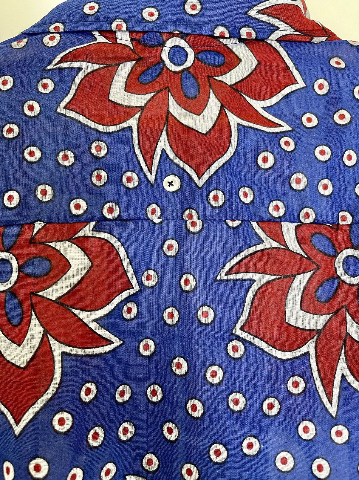 Chorley Ss24 handmade Indian print camp collar bowling shirt Size US L / EU 52-54 / 3 - 4 Thumbnail