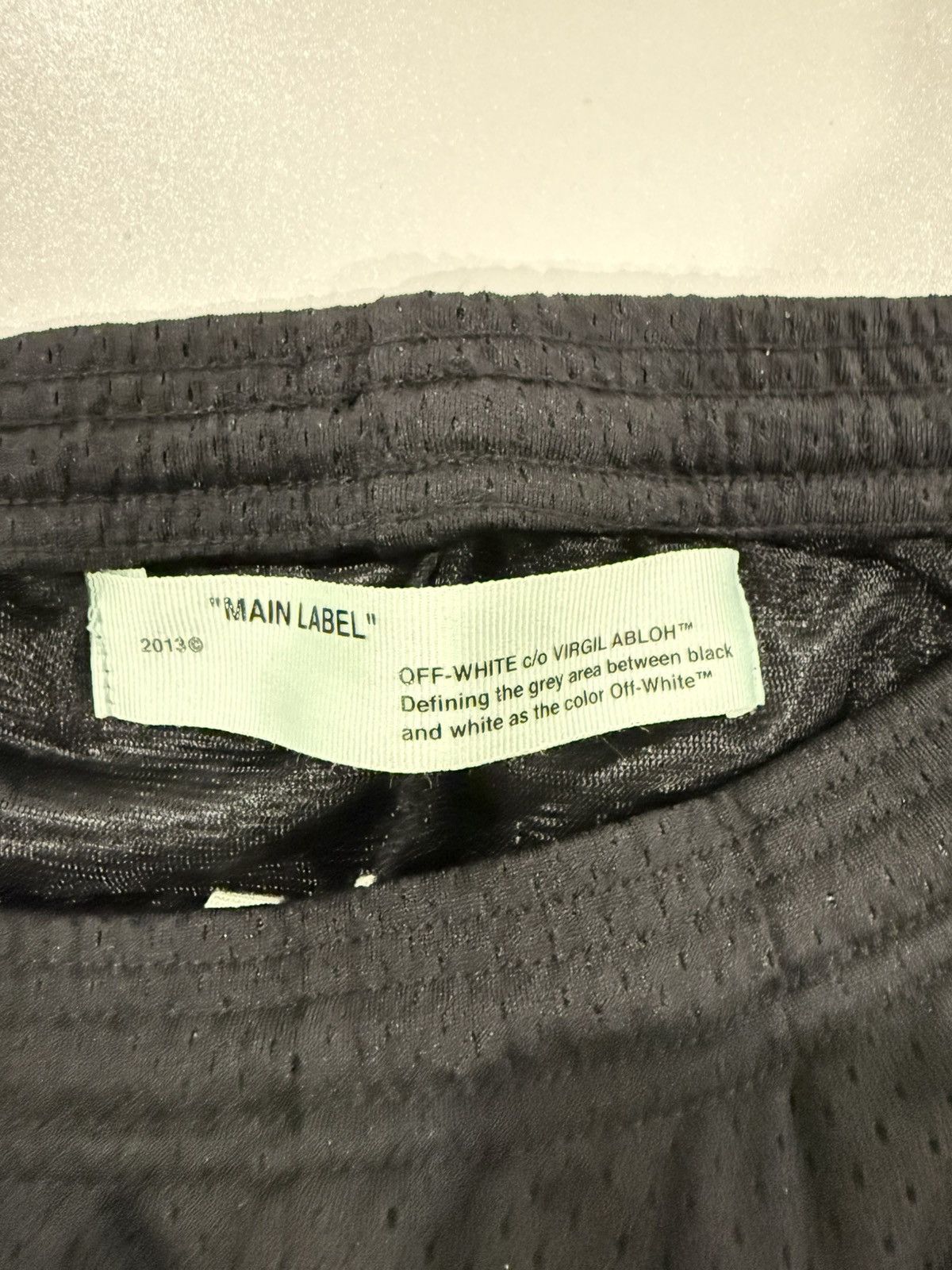 Off-White Off-White Basic Logo Mesh Shorts Black Size US 30 / EU 46 - 8 Thumbnail