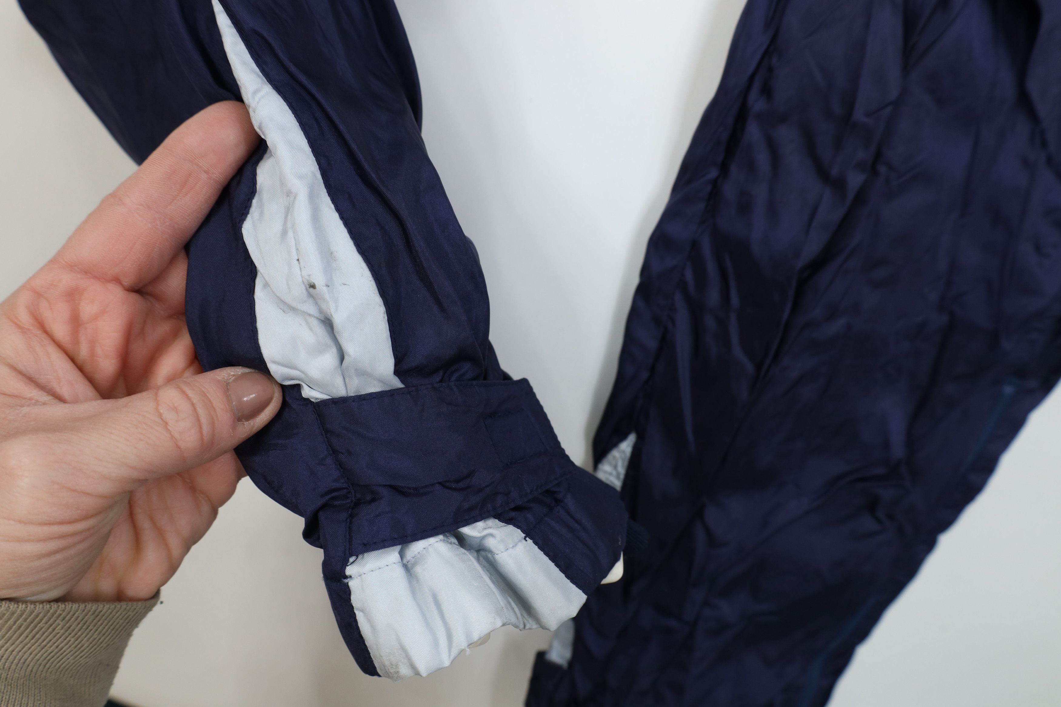New Balance Vintage 80s 90s New Balance Goretex Lined Running Pants Blue Size US 36 / EU 52 - 11 Thumbnail