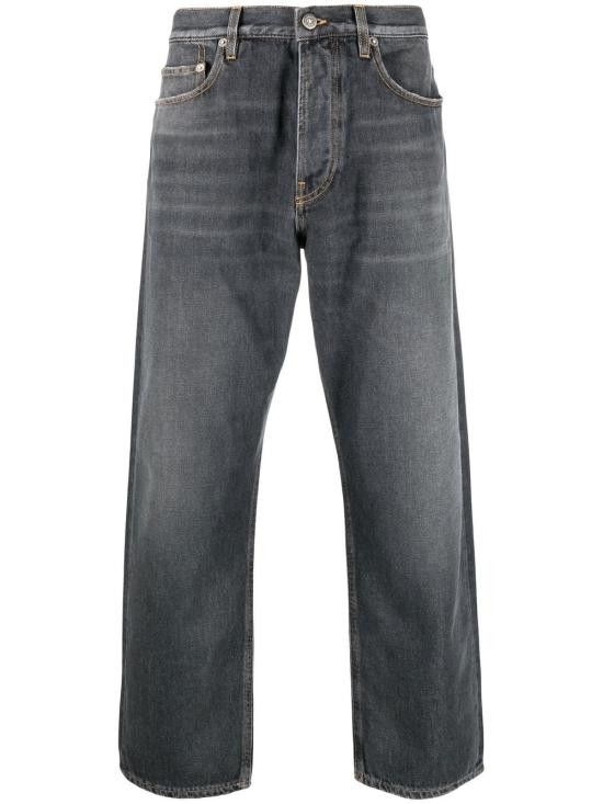 Golden Goose GOLDEN GOOSE Men Straight Pants GMP01186P000994 90100 BLACK Size US 34 / EU 50 - 1 Thumbnail