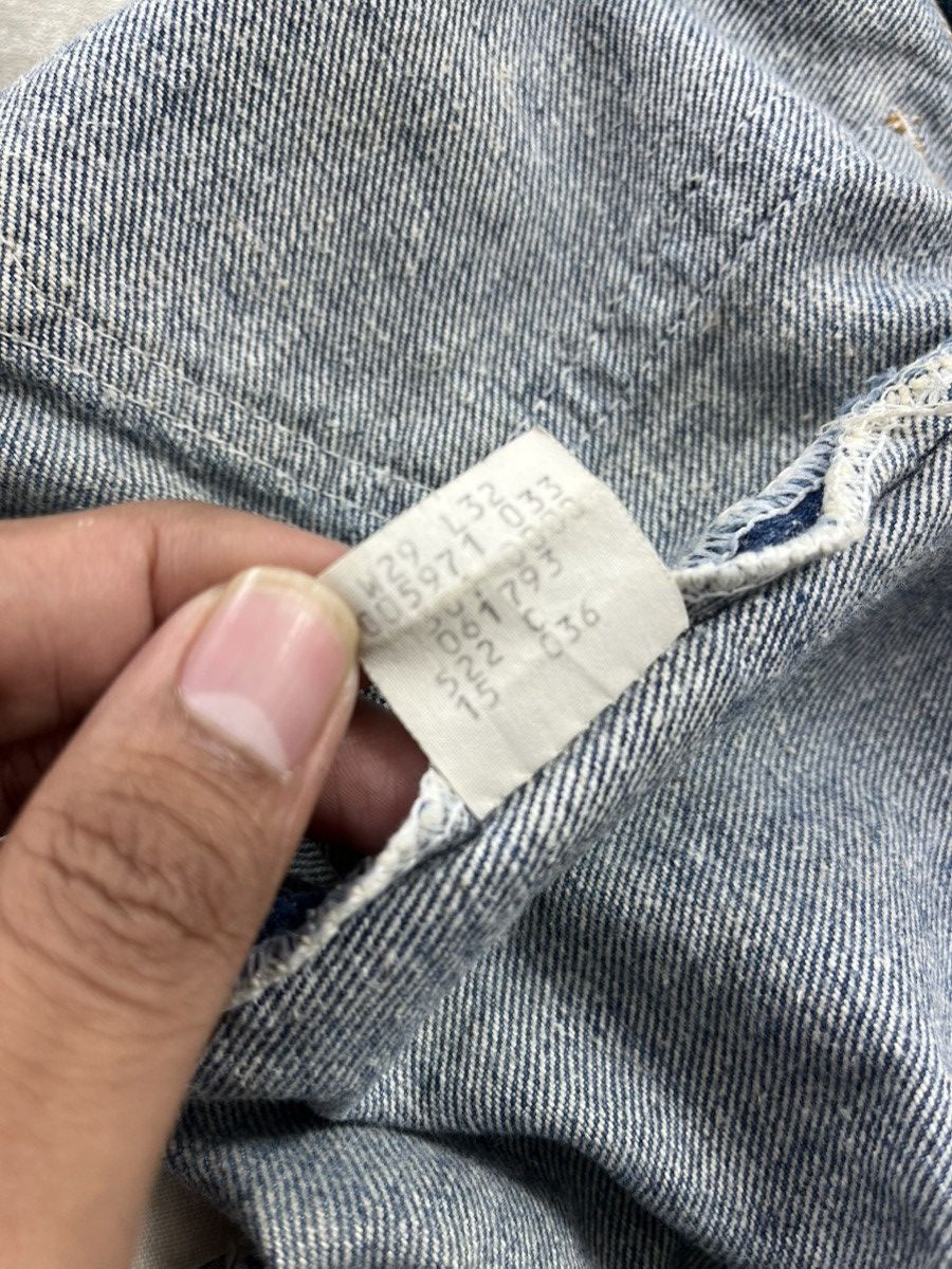 Levi's Vintage Clothing 🇺🇸1970s Vintage Levis 501 LVC 29x32 Distressed Blue Jeans Size US 29 - 15 Thumbnail