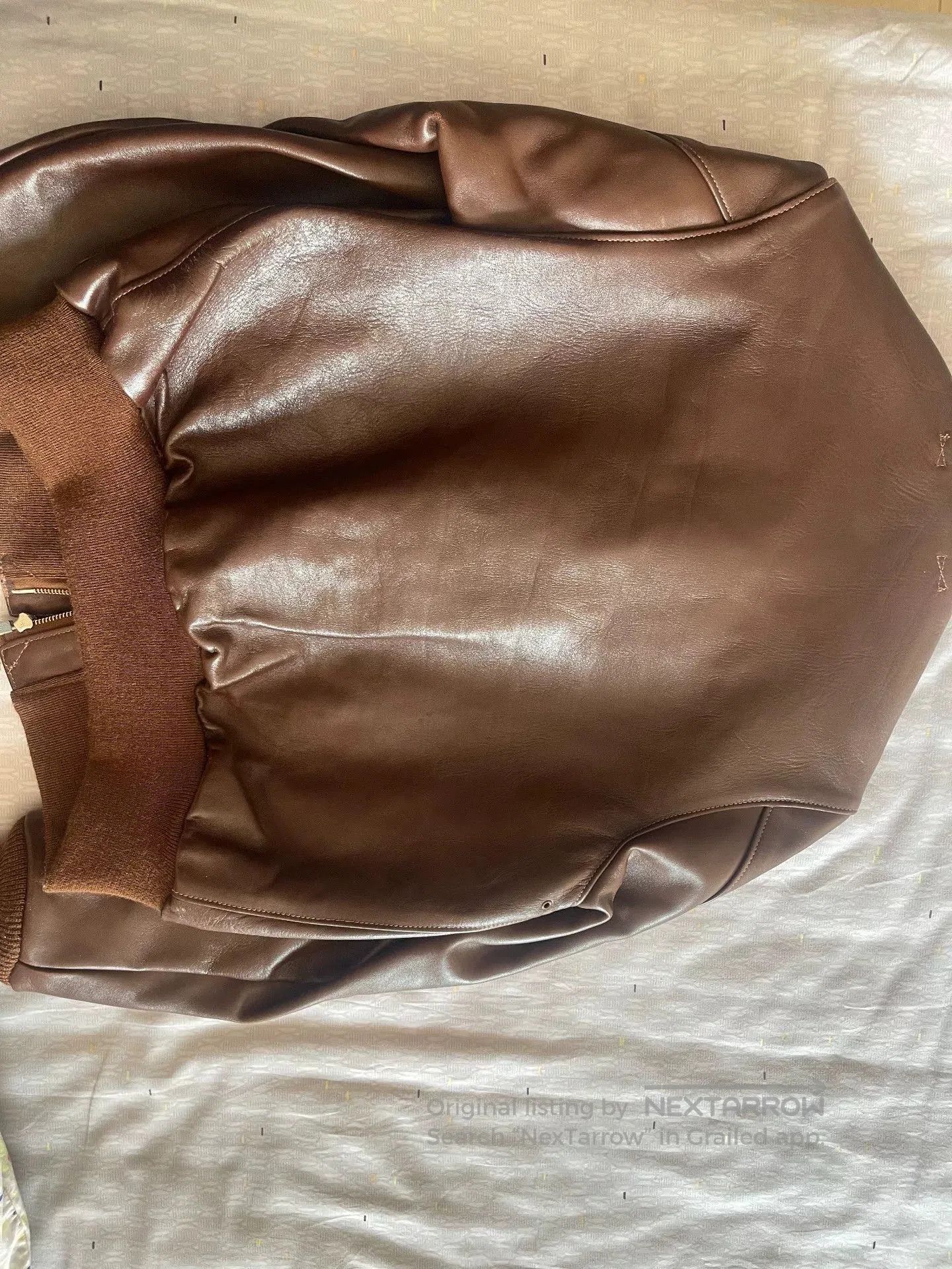 The Real McCoy's the real mccoy's a2 leather pilot jacket. Size US M / EU 48-50 / 2 - 2 Thumbnail