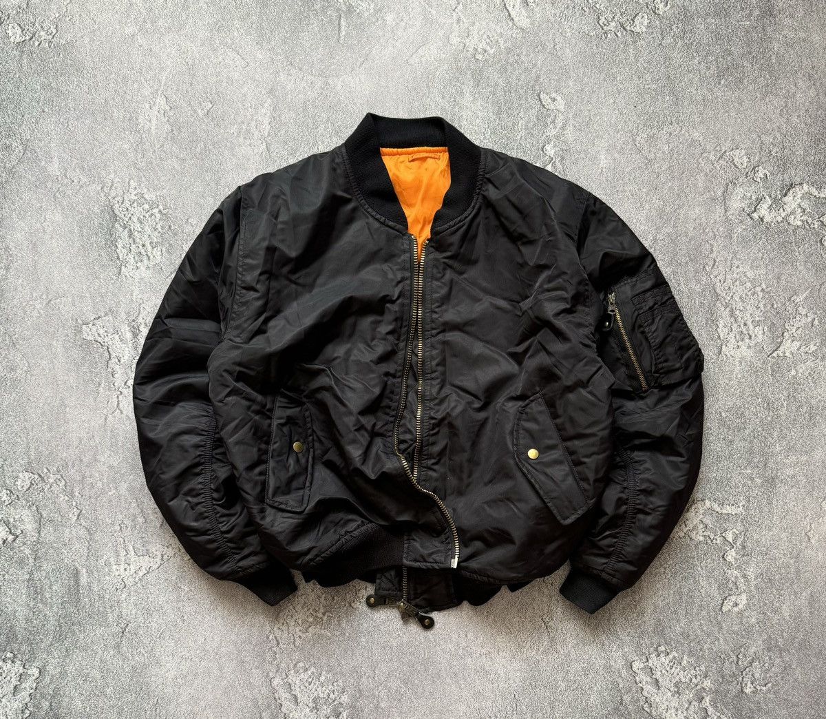 Project GR MA-1ジャケット Japanese Brand × PROJECT G/R × Streetwear Project GR