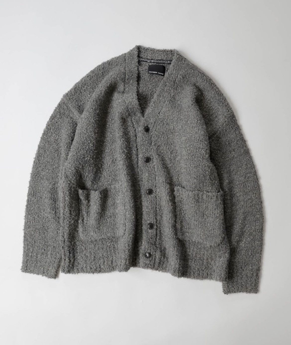 手数料安い Number (N)ine Number nine ALPACA KNIT BIG CARDIGAN size 3 トップス