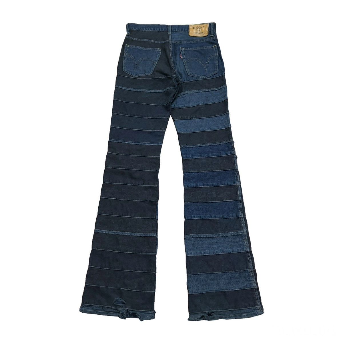 Hysteric Glamour Hysteric Glamour Hagi Two-toned Bootcut Denim Size US 30 / EU 46 - 2 Thumbnail